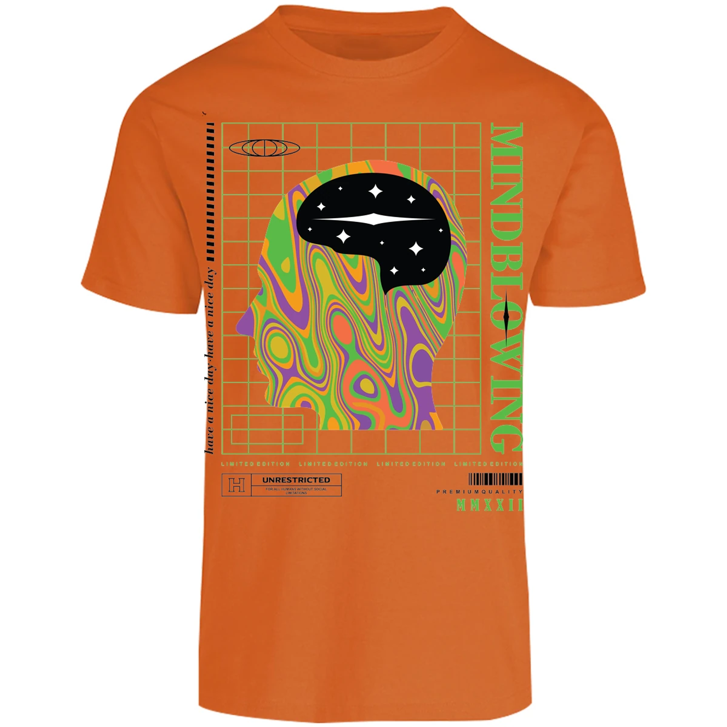 Playera Urbano Style Mind Blowing 44 para Adulto 14