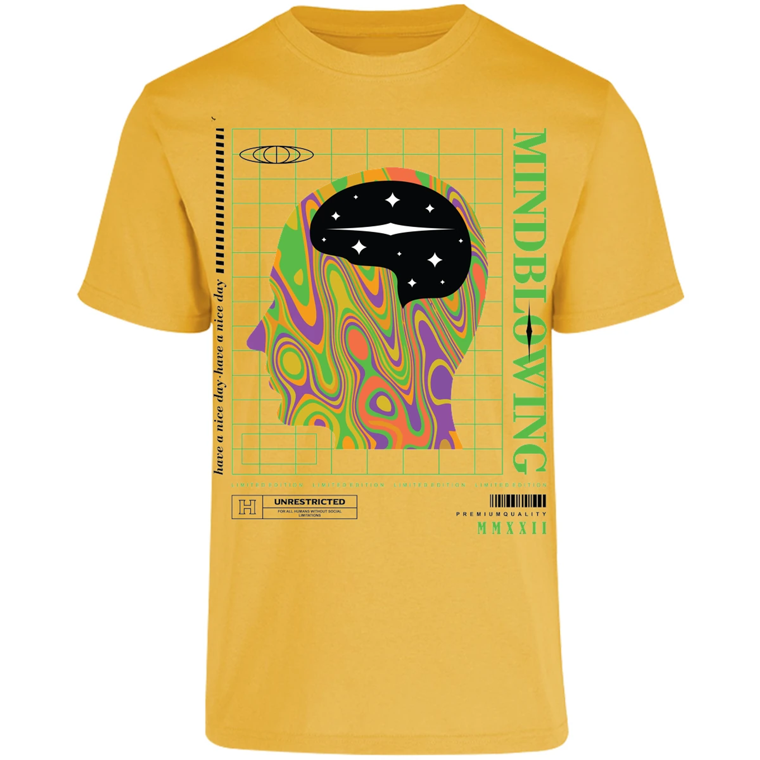Playera Urbano Style Mind Blowing 44 para Adulto 16