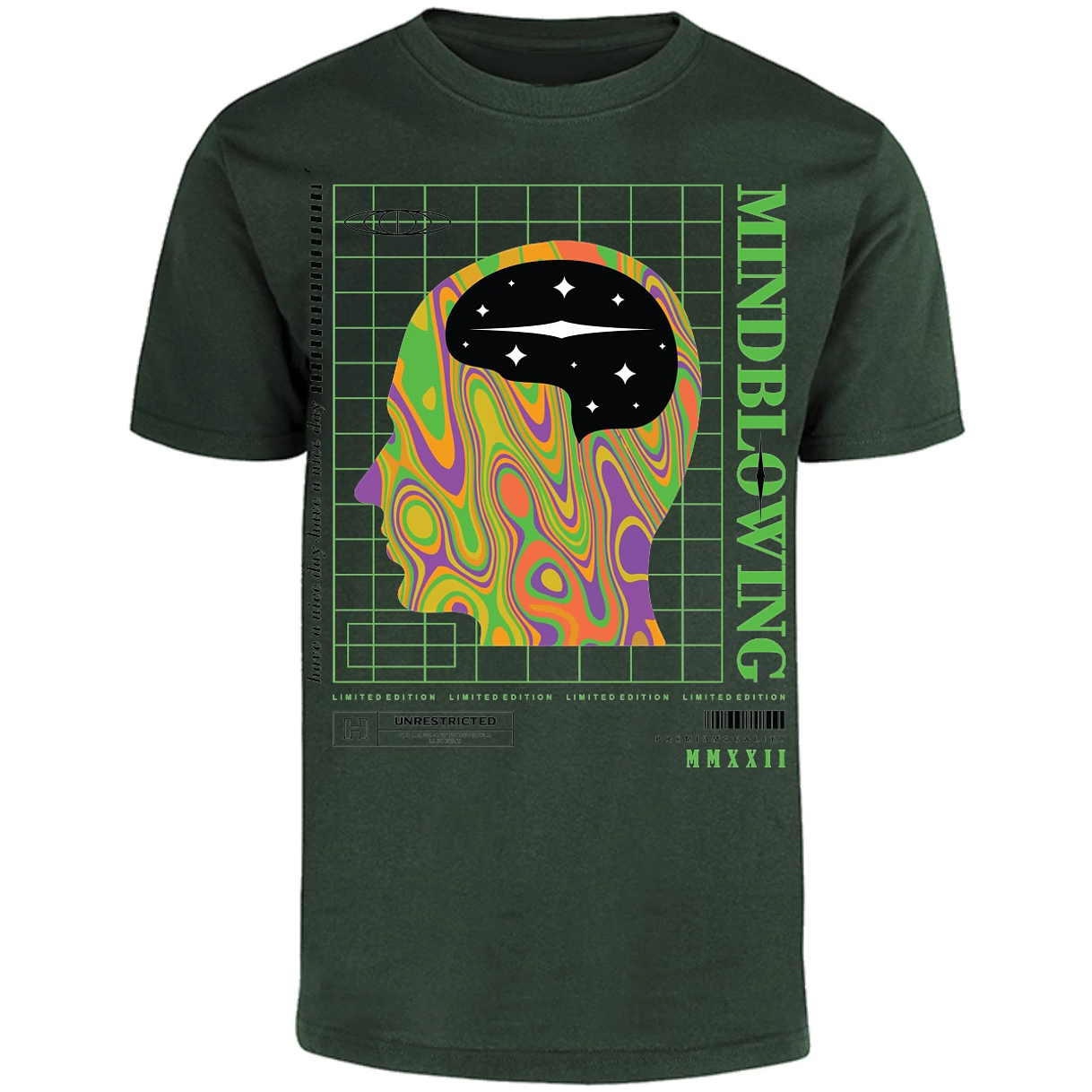 Playera Urbano Style Mind Blowing 44 para Adulto 17
