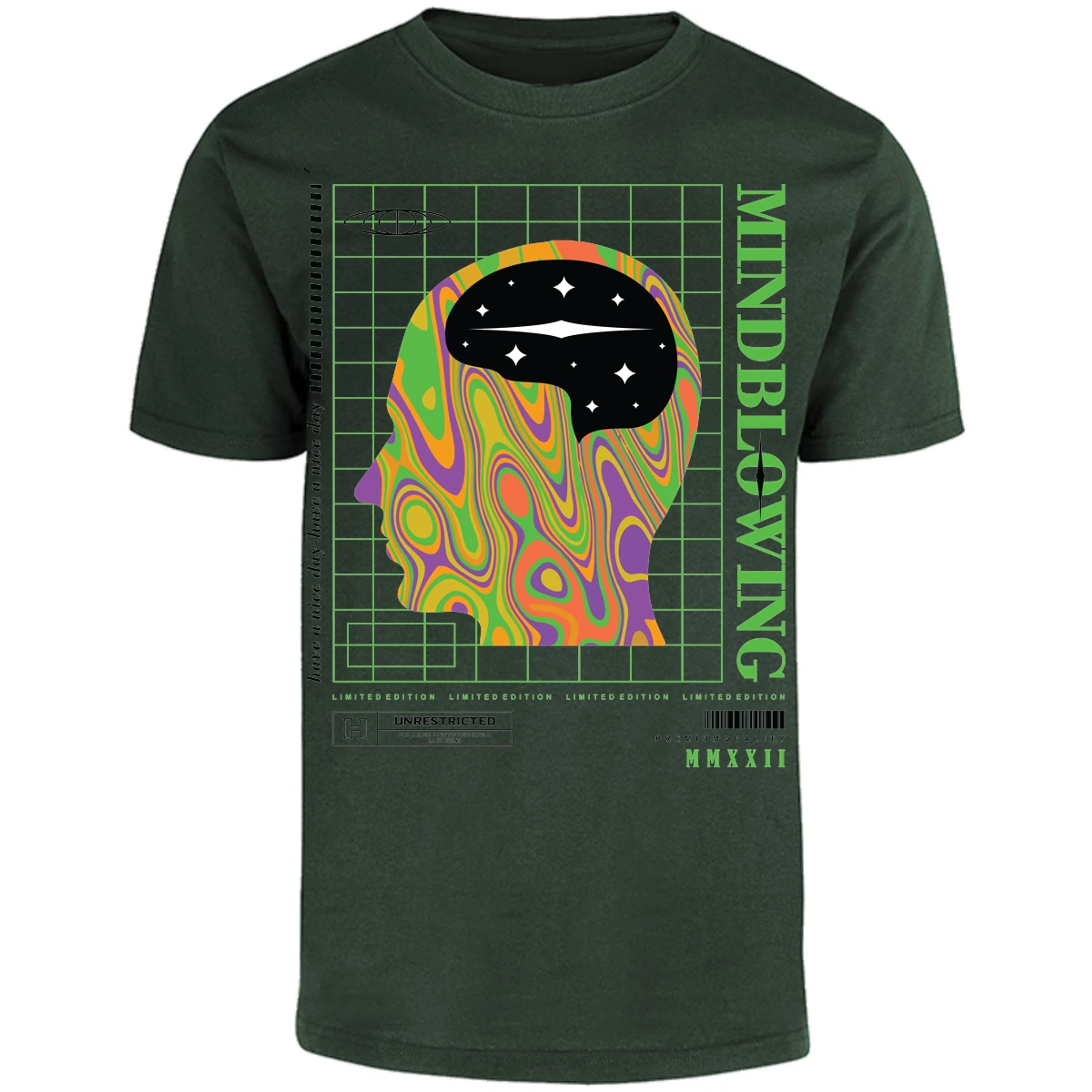 Playera Urbano Style Mind Blowing 44 para Adulto 17