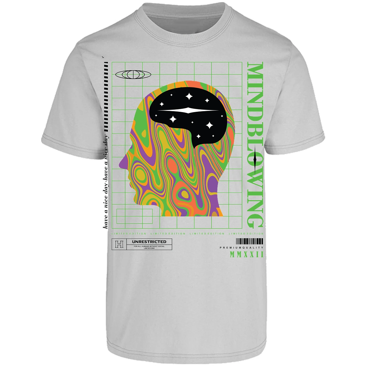 Playera Urbano Style Mind Blowing 44 para Adulto 21
