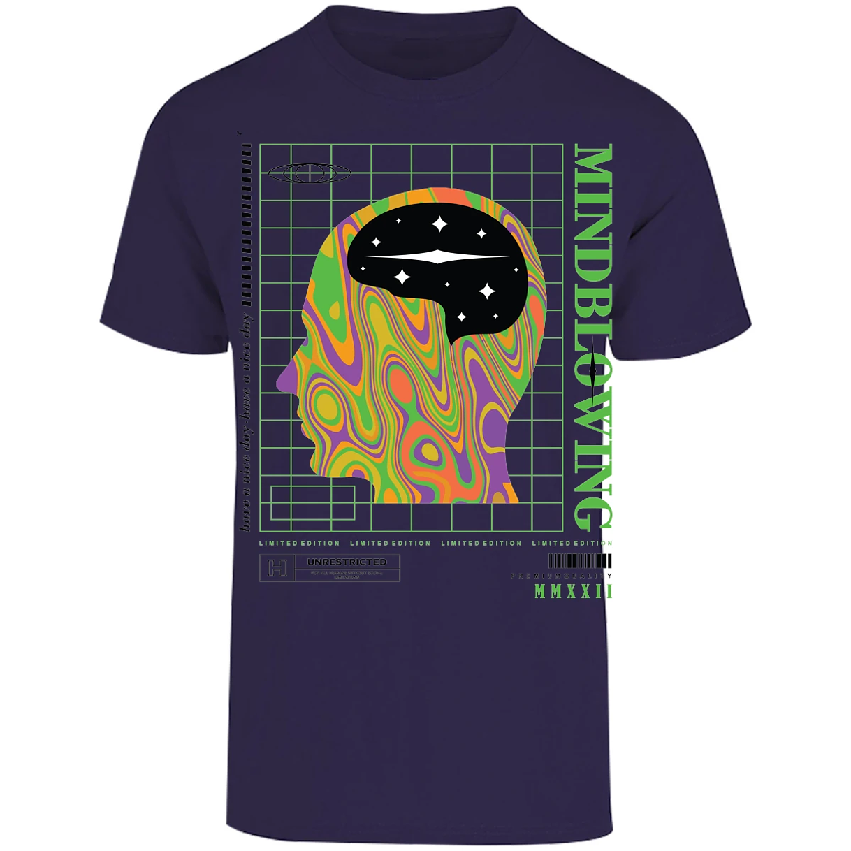 Playera Urbano Style Mind Blowing 44 para Adulto 22