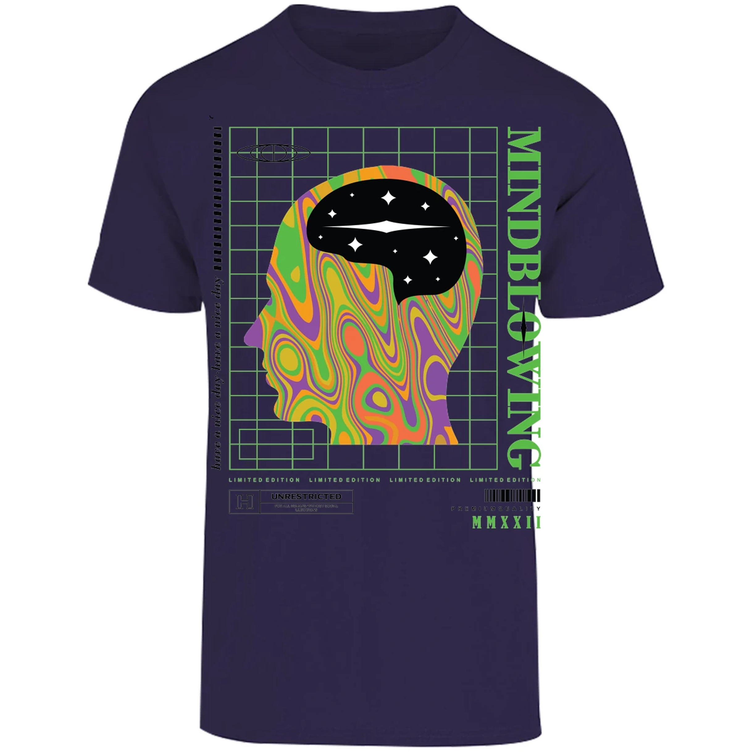 Playera Urbano Style Mind Blowing 44 para Adulto 22