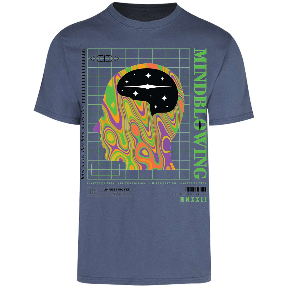 Playera Urbano Style Mind Blowing 44 para Adulto 24