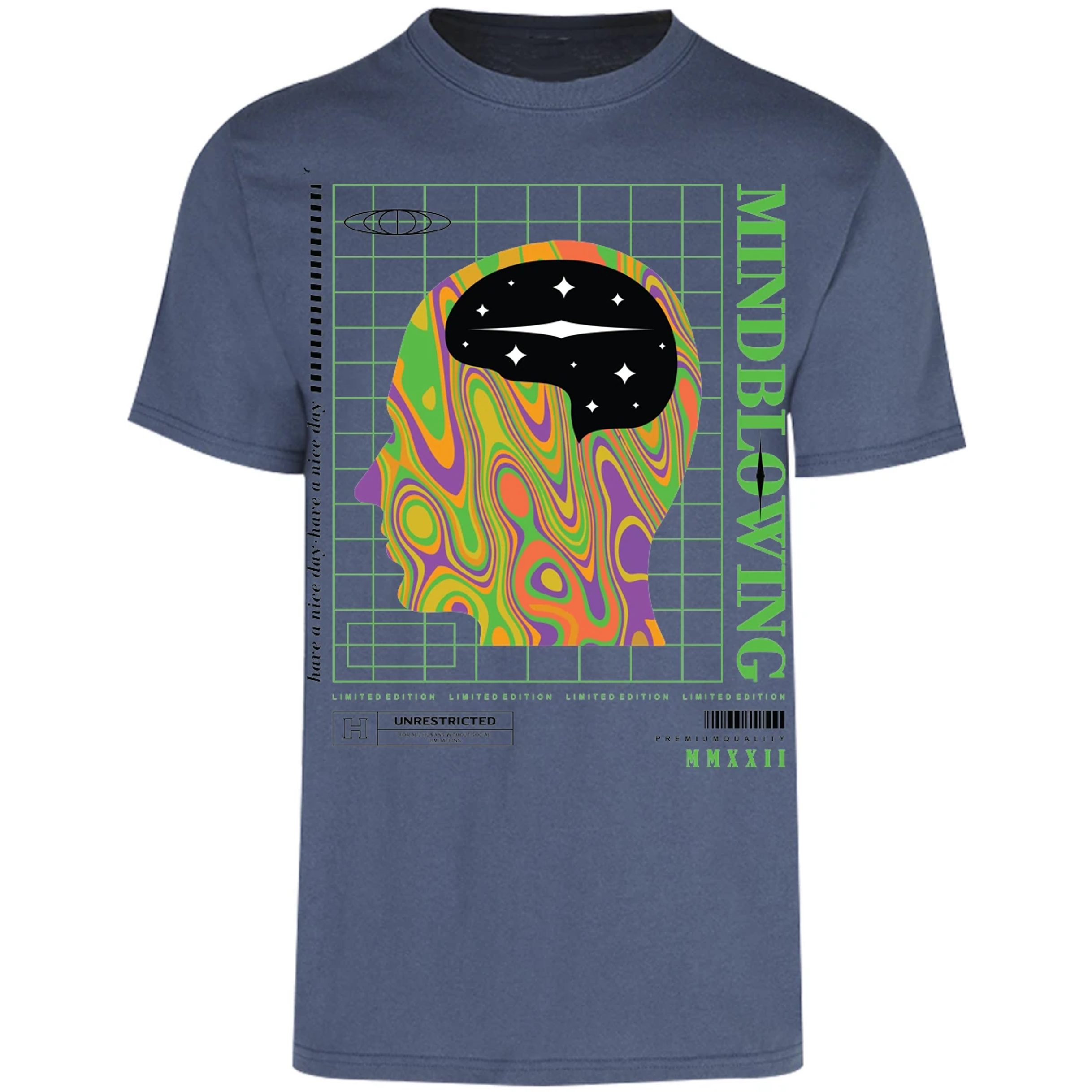 Playera Urbano Style Mind Blowing 44 para Adulto 24