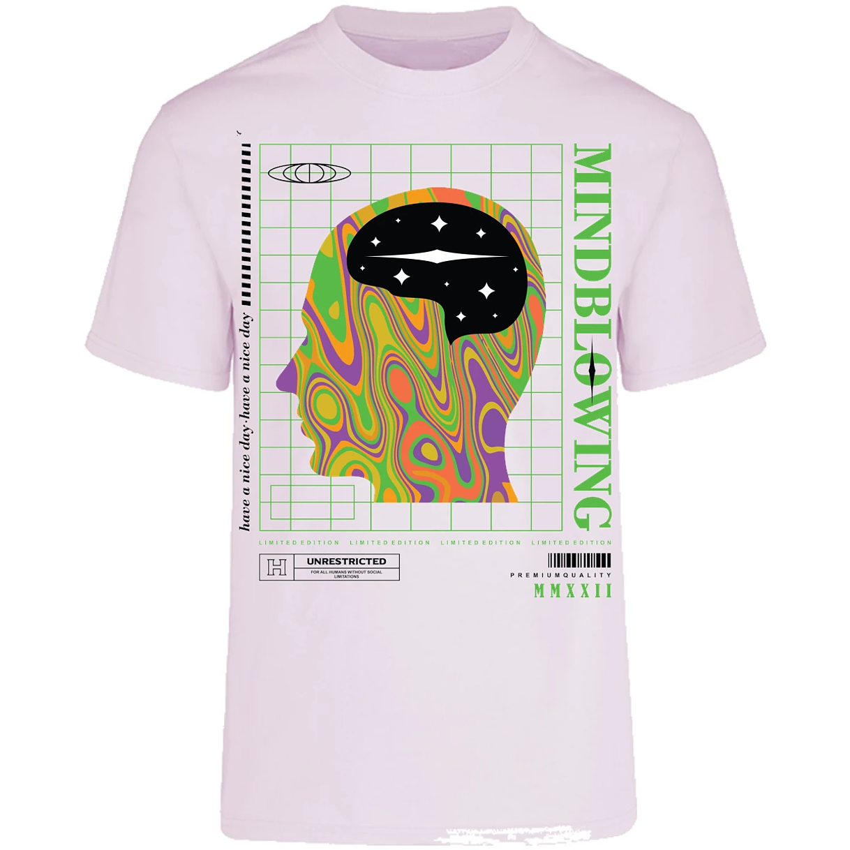 Playera Urbano Style Mind Blowing 44 para Adulto 26
