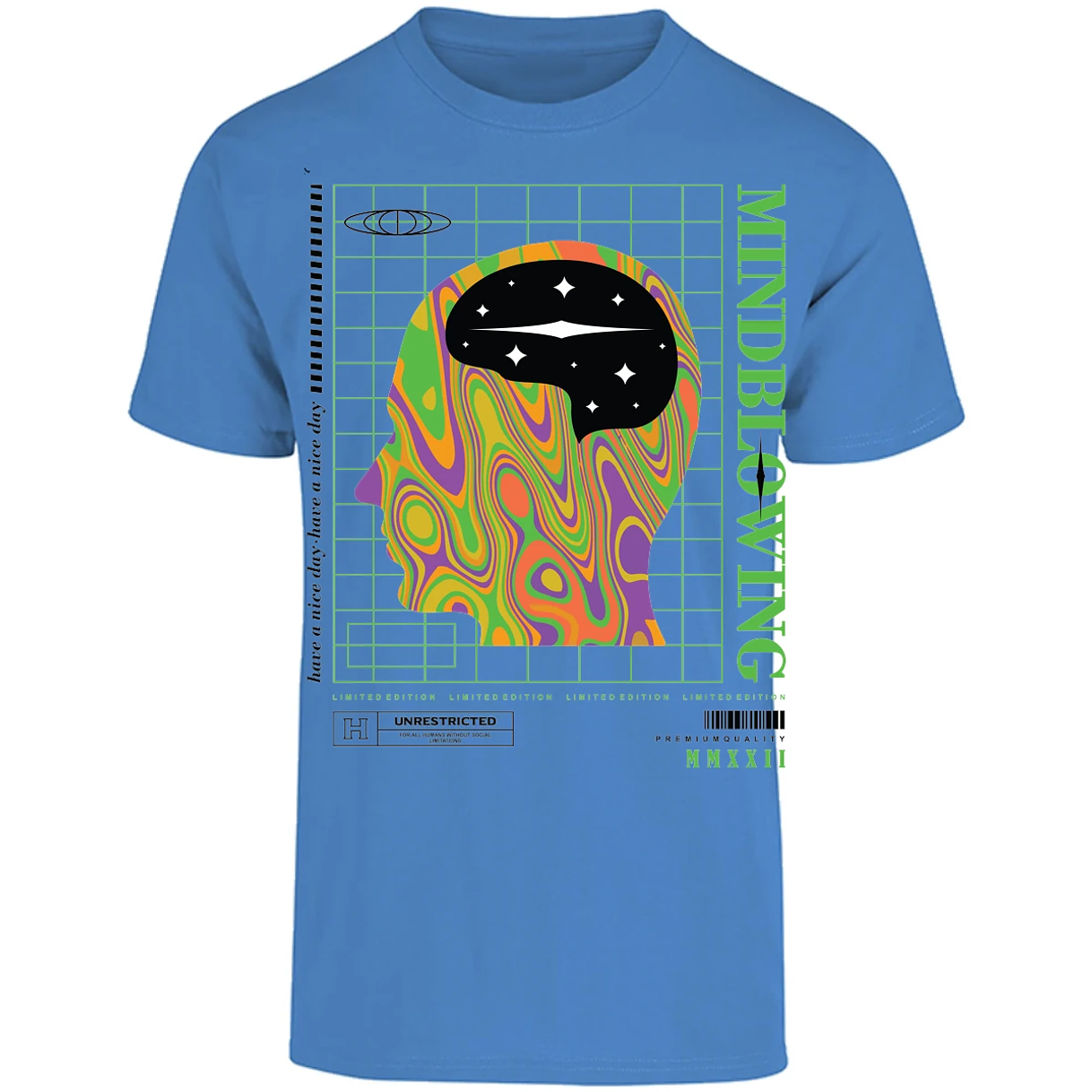 Playera Urbano Style Mind Blowing 44 para Adulto 29