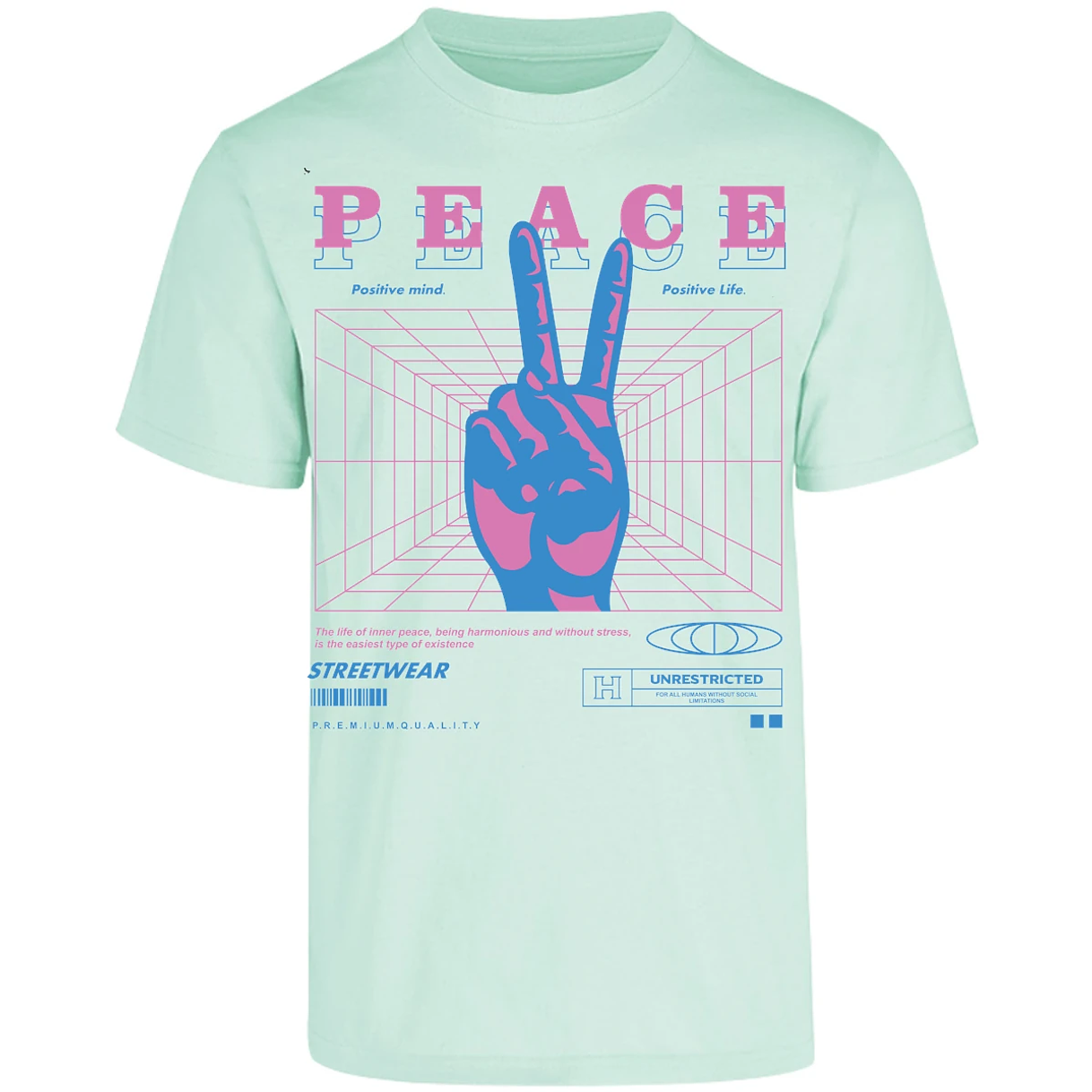 Playera Urbano Style Peace 403 para Adulto 22