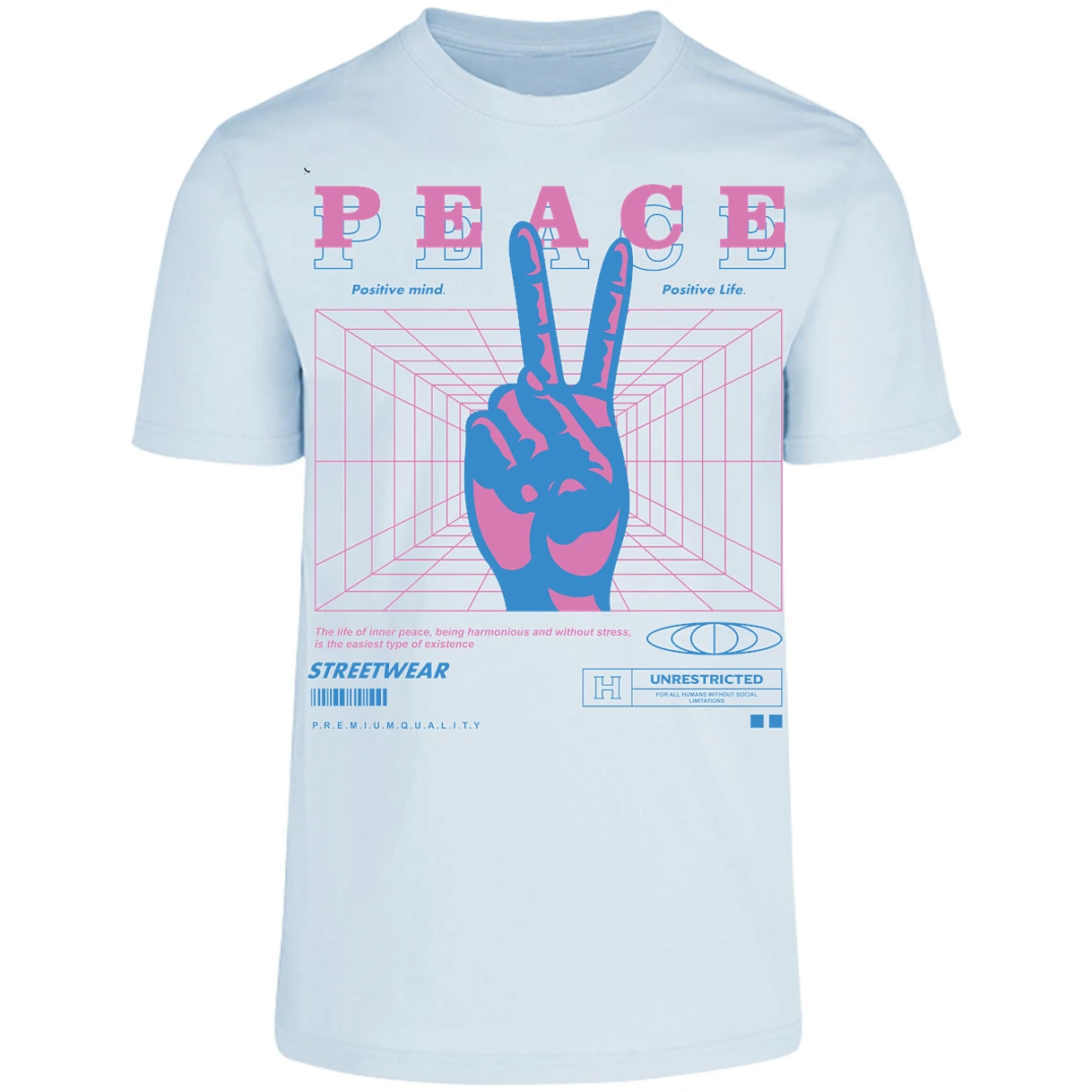 Playera Urbano Style Peace 403 para Adulto 2
