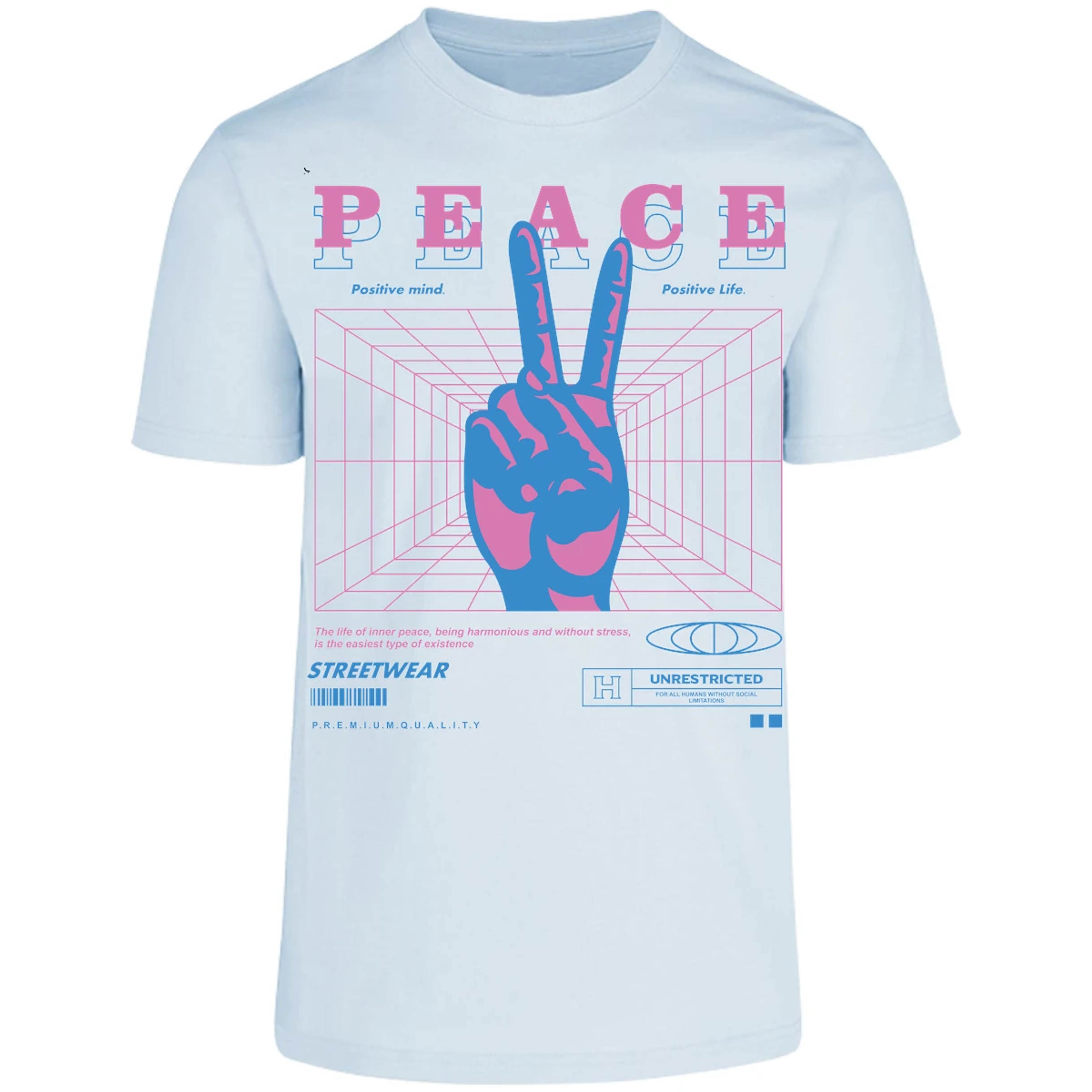 Playera Urbano Style Peace 403 para Adulto 2