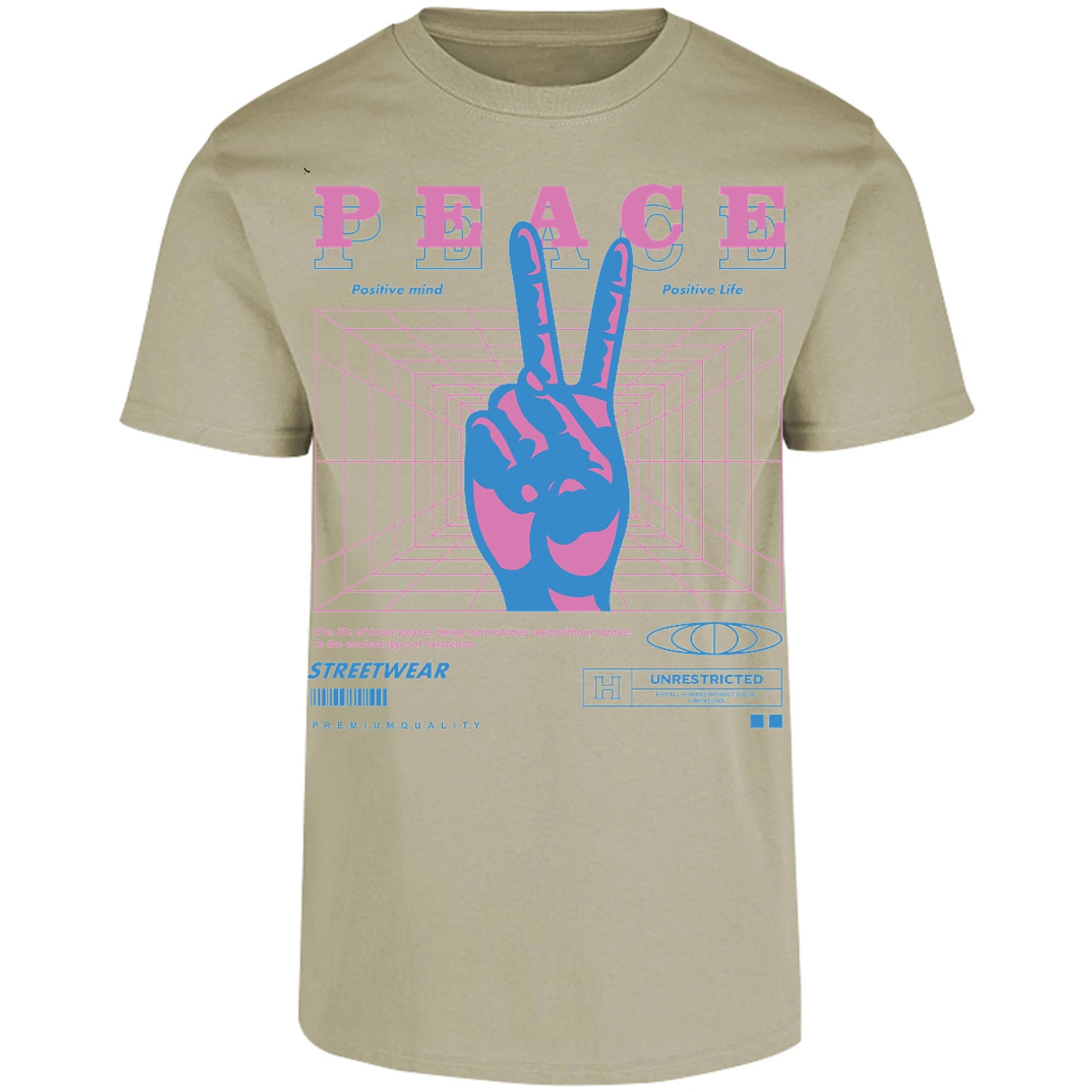 Playera Urbano Style Peace 403 para Adulto 6