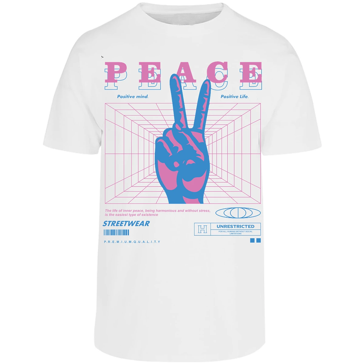 Playera Urbano Style Peace 403 para Adulto 7