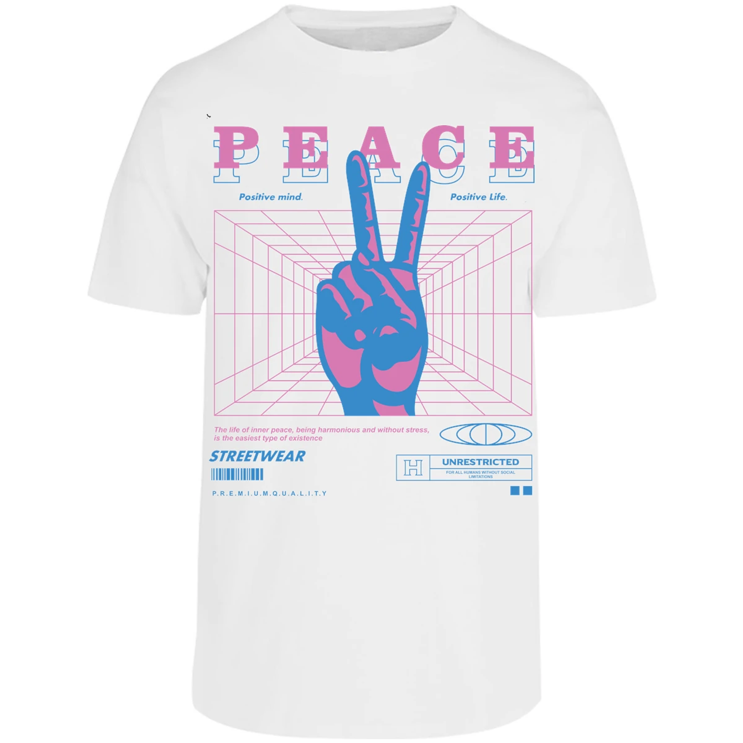 Playera Urbano Style Peace 403 para Adulto 7