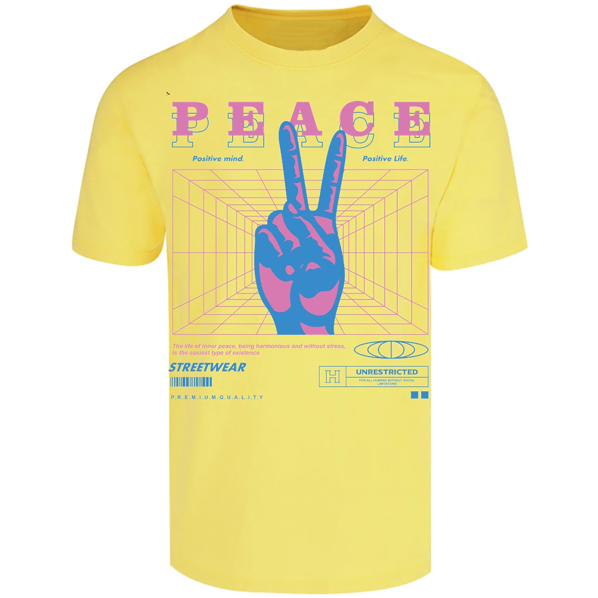 Playera Urbano Style Peace 403 para Adulto 8