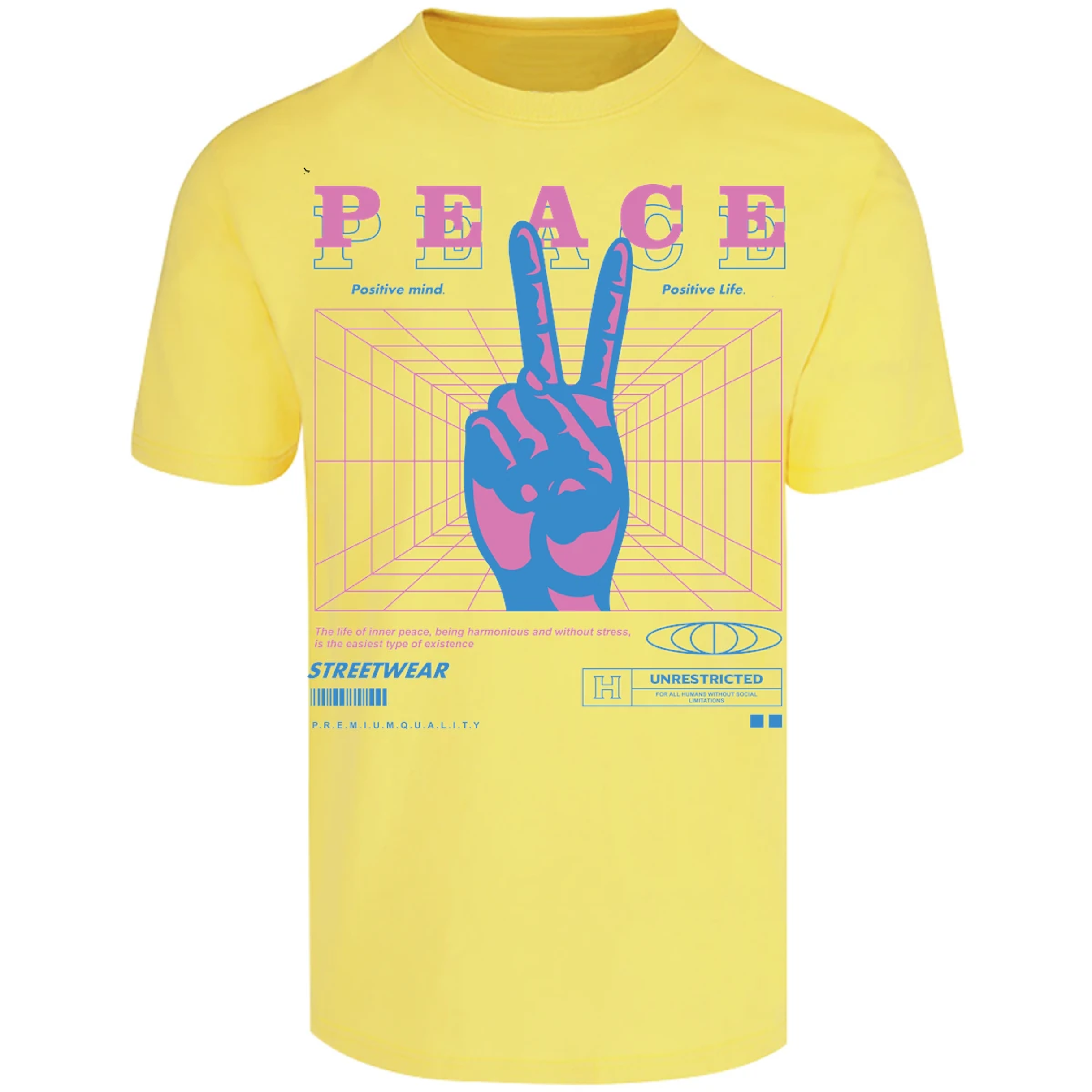 Playera Urbano Style Peace 403 para Adulto 8