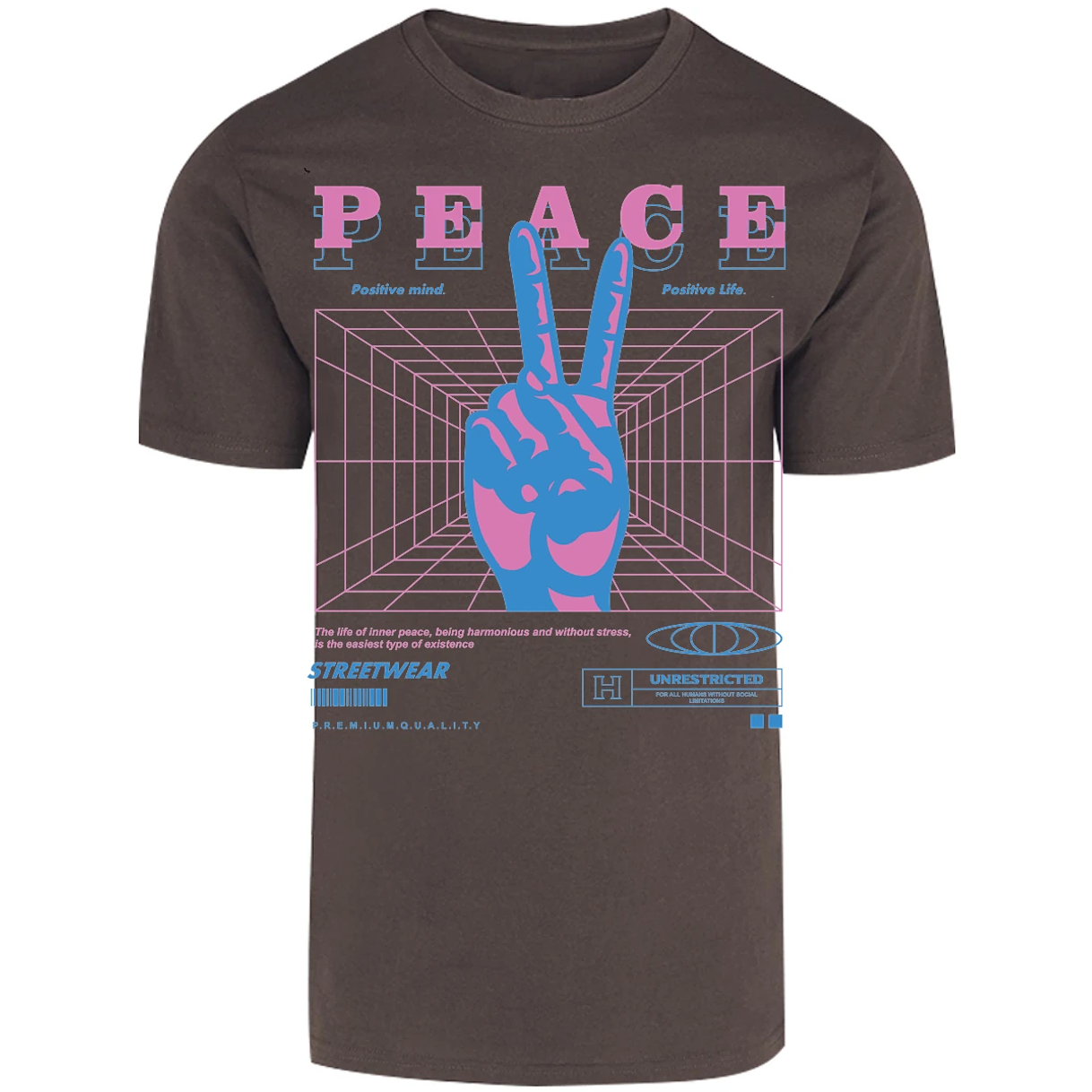 Playera Urbano Style Peace 403 para Adulto 10