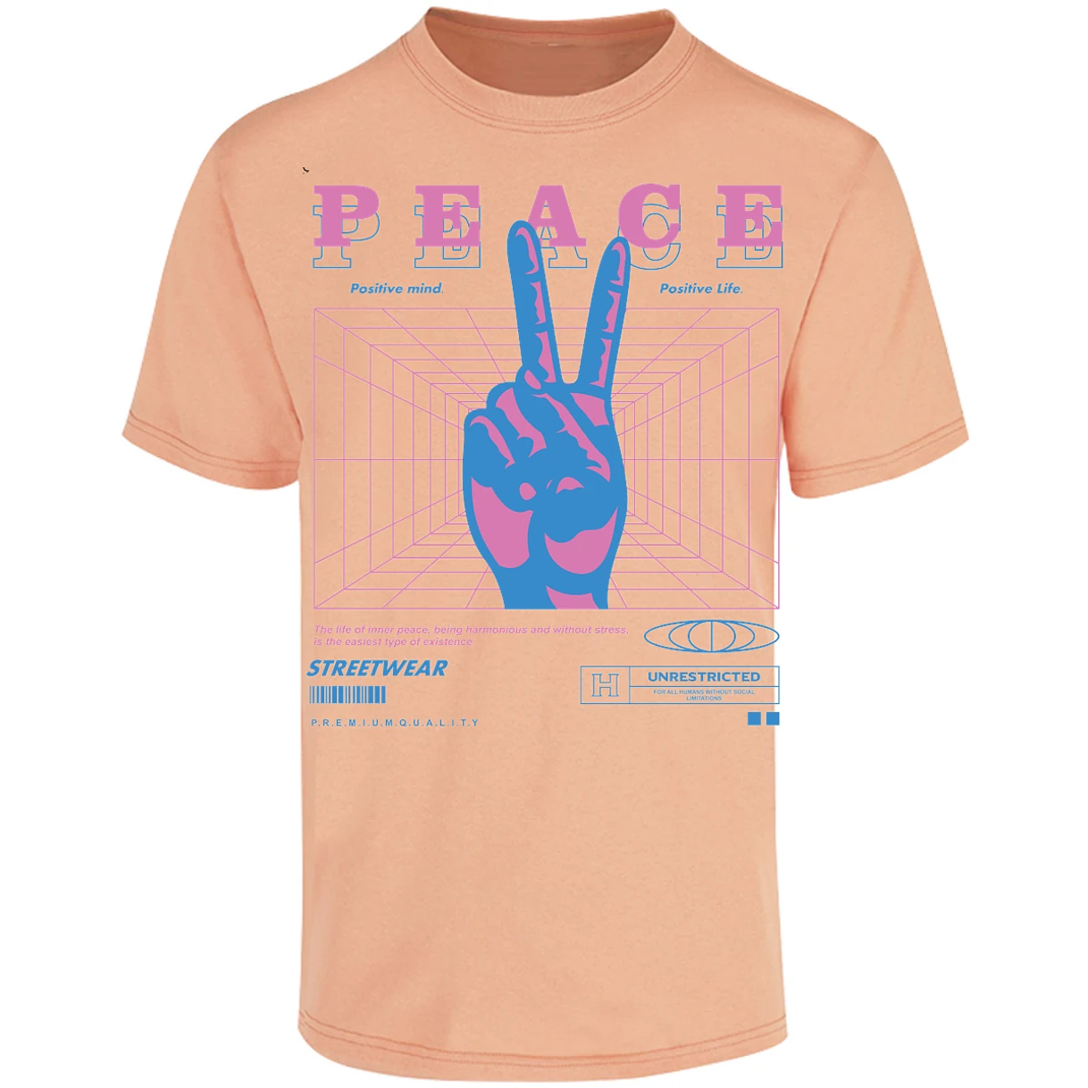 Playera Urbano Style Peace 403 para Adulto 16