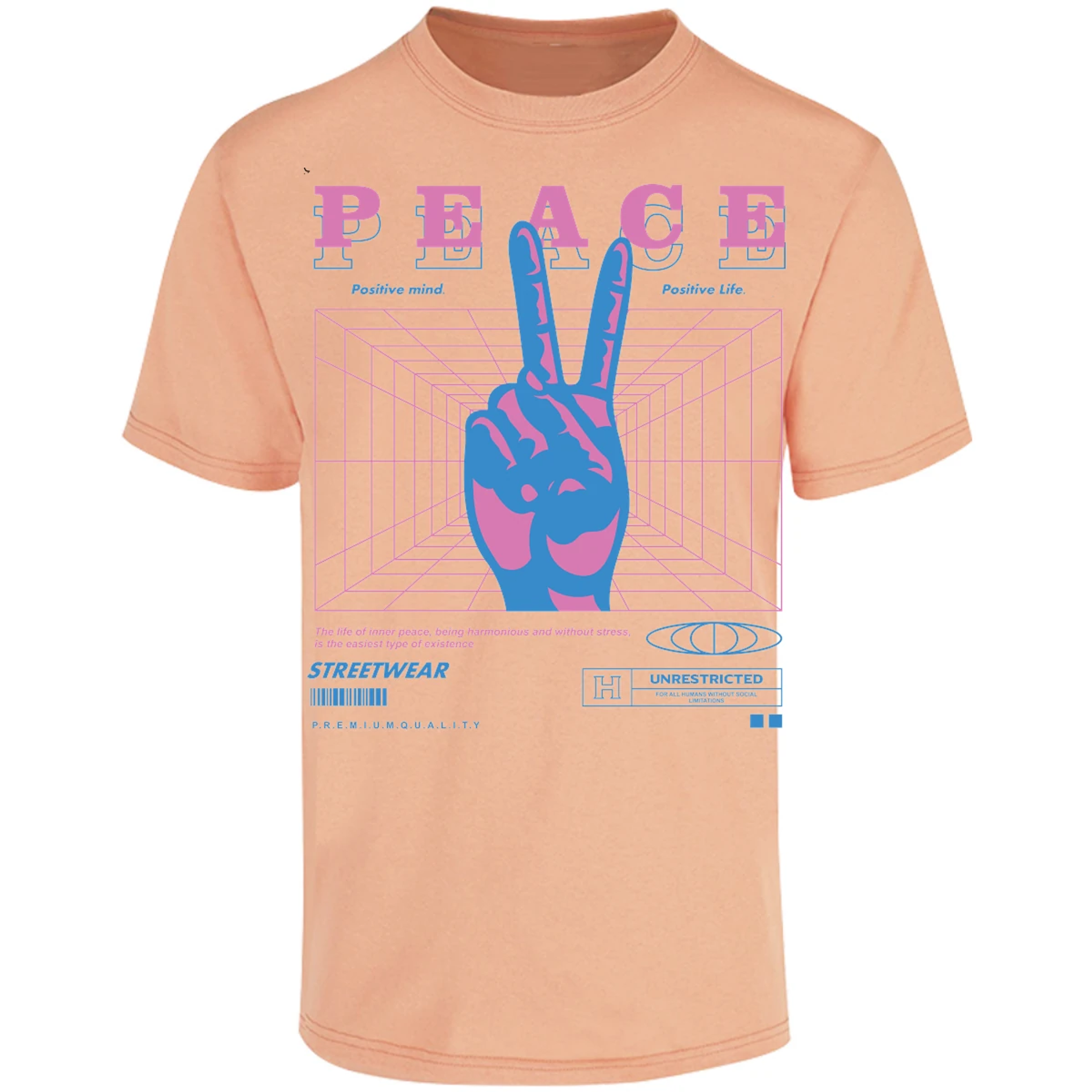Playera Urbano Style Peace 403 para Adulto 16
