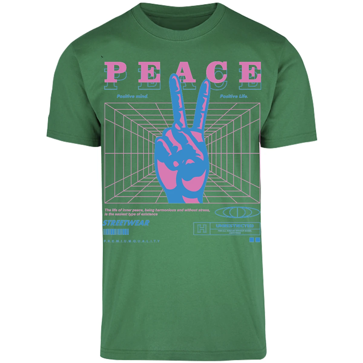 Playera Urbano Style Peace 403 para Adulto 4