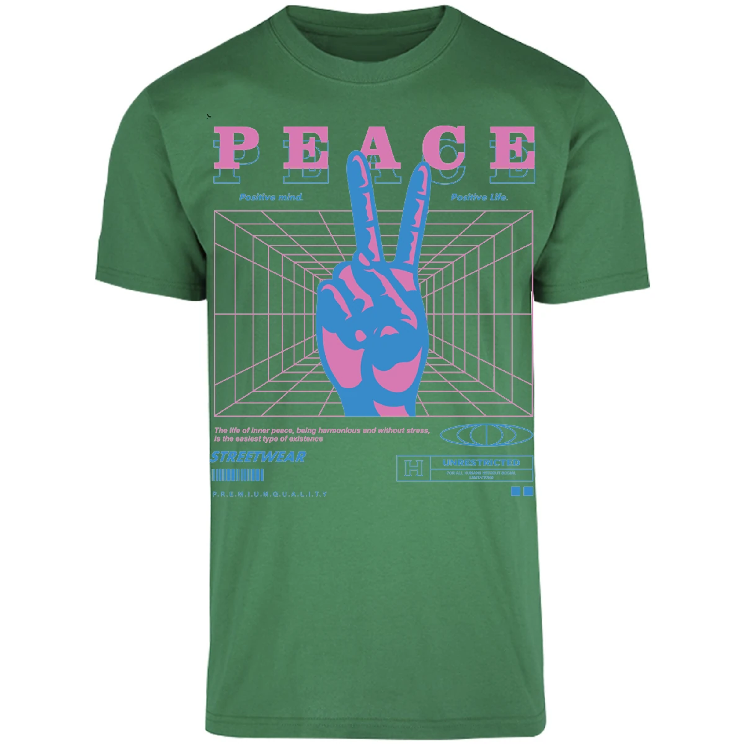 Playera Urbano Style Peace 403 para Adulto 4