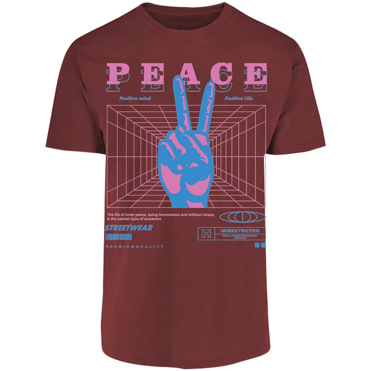 Playera Urbano Style Peace 403 para Adulto 11