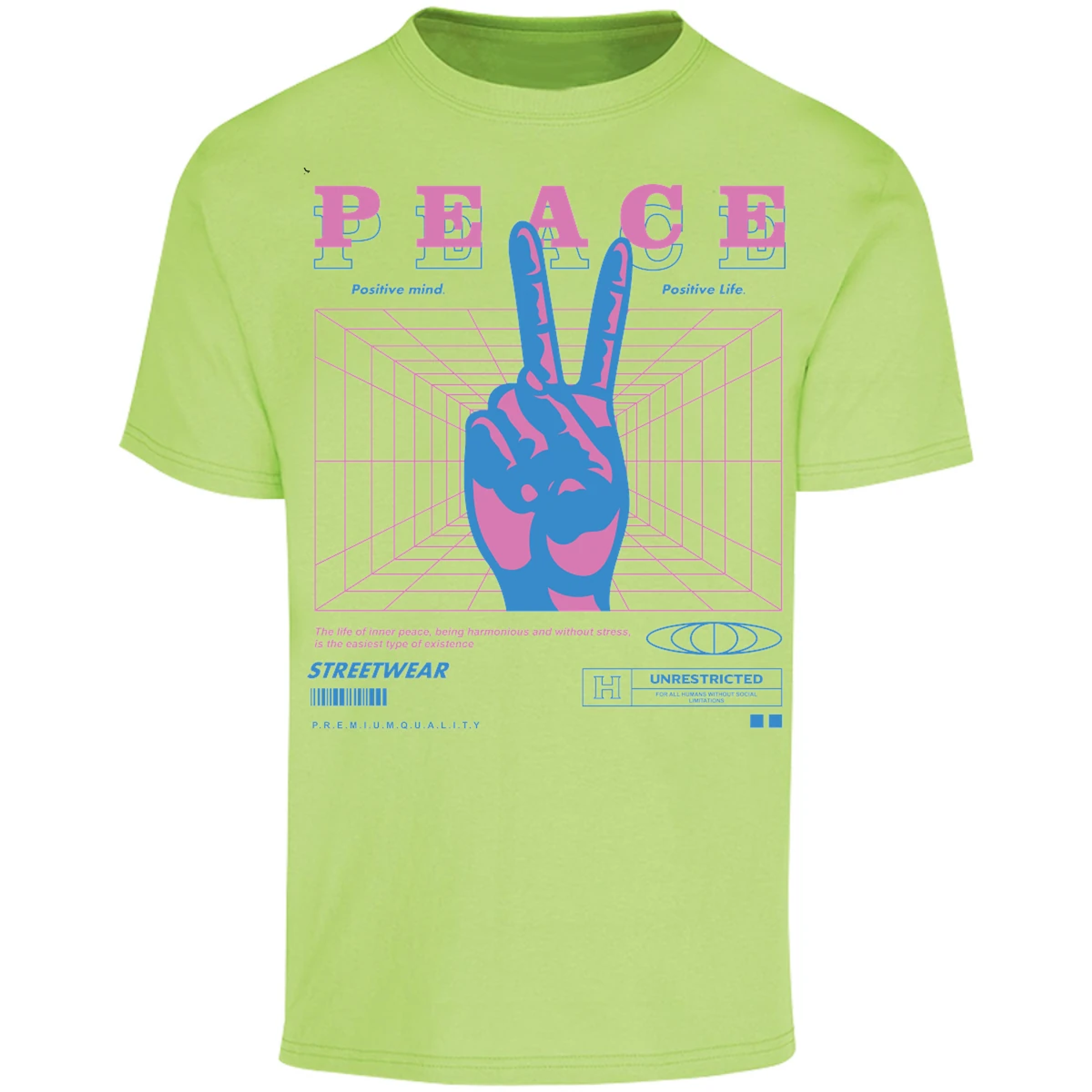 Playera Urbano Style Peace 403 para Adulto 12