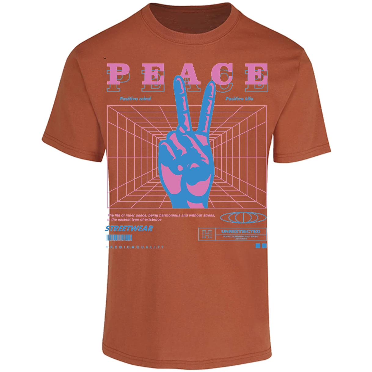 Playera Urbano Style Peace 403 para Adulto 5