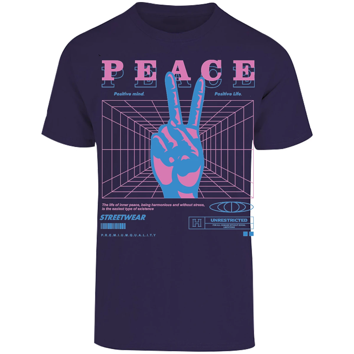 Playera Urbano Style Peace 403 para Adulto 9