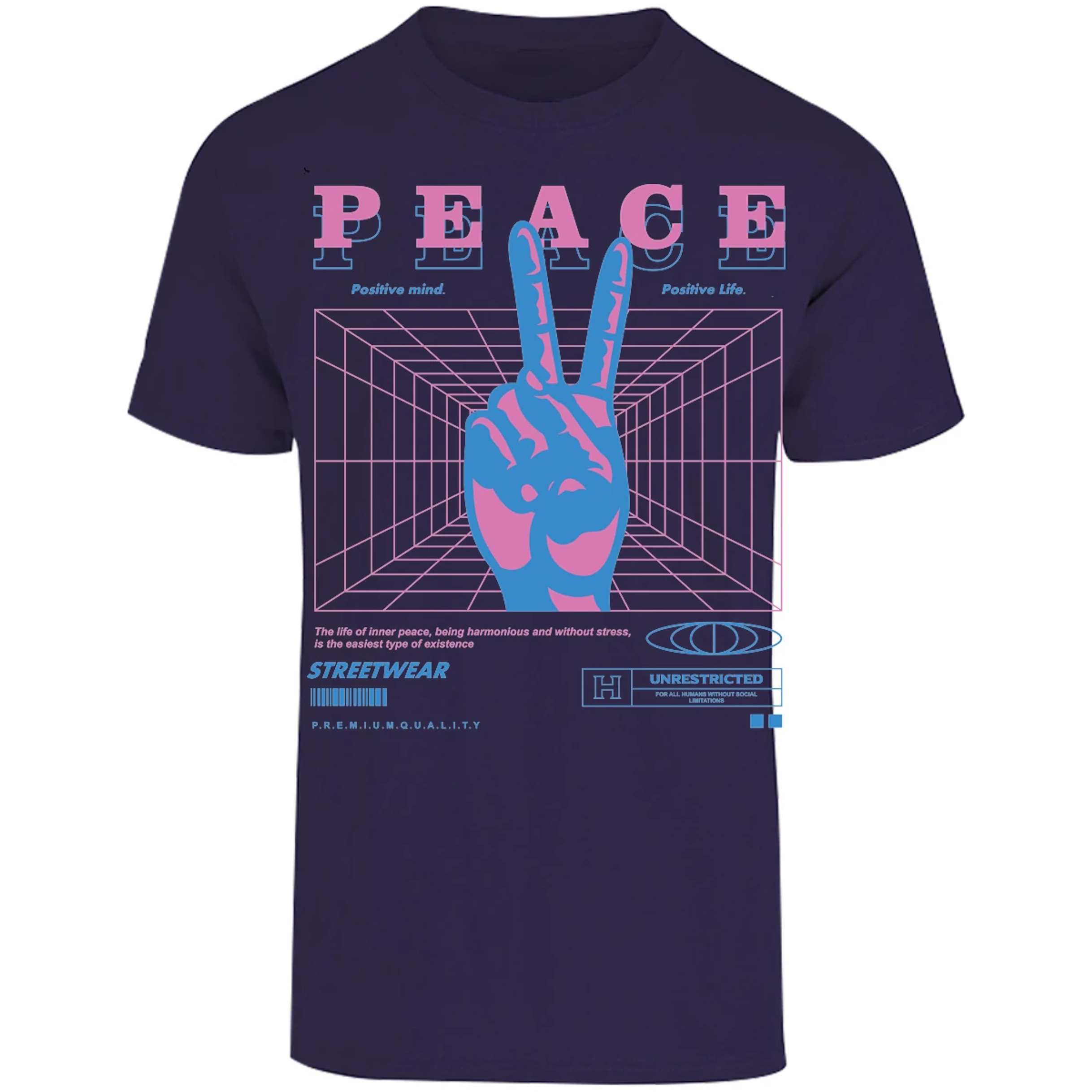 Playera Urbano Style Peace 403 para Adulto 9