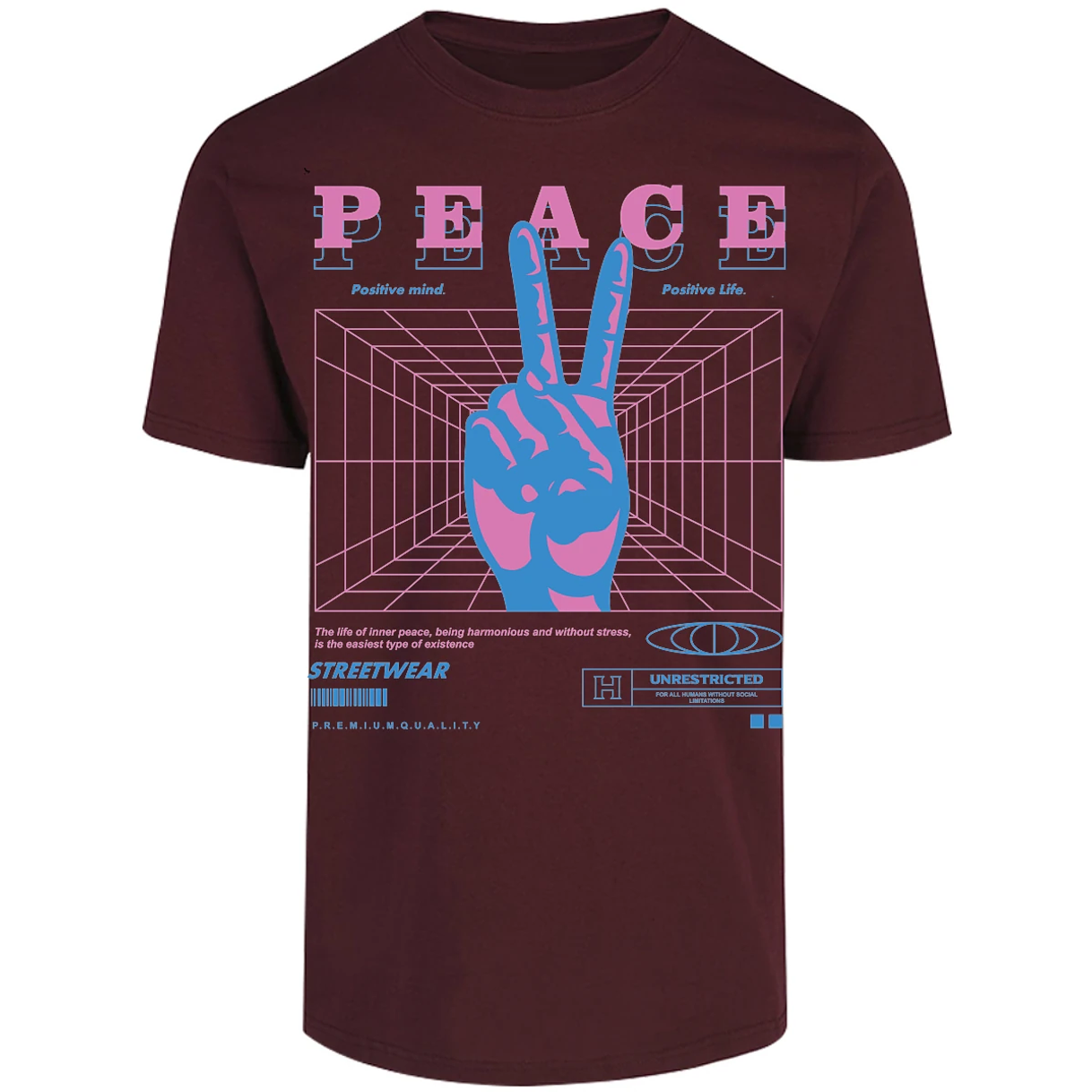 Playera Urbano Style Peace 403 para Adulto 14