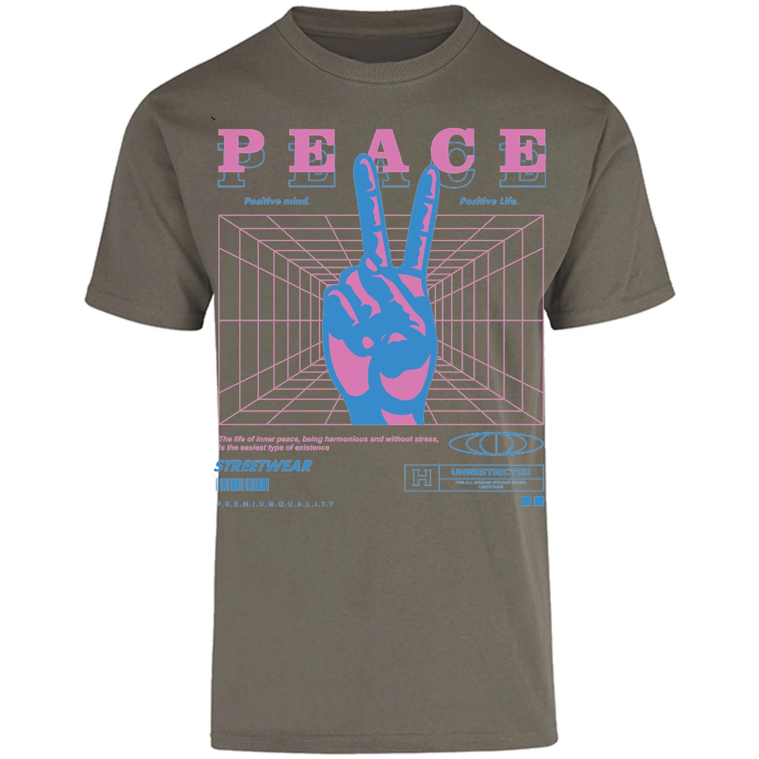 Playera Urbano Style Peace 403 para Adulto 19