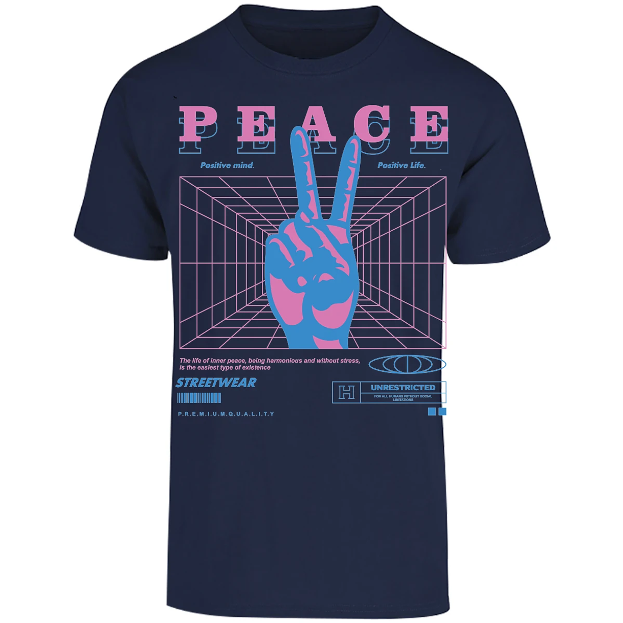 Playera Urbano Style Peace 403 para Adulto 21
