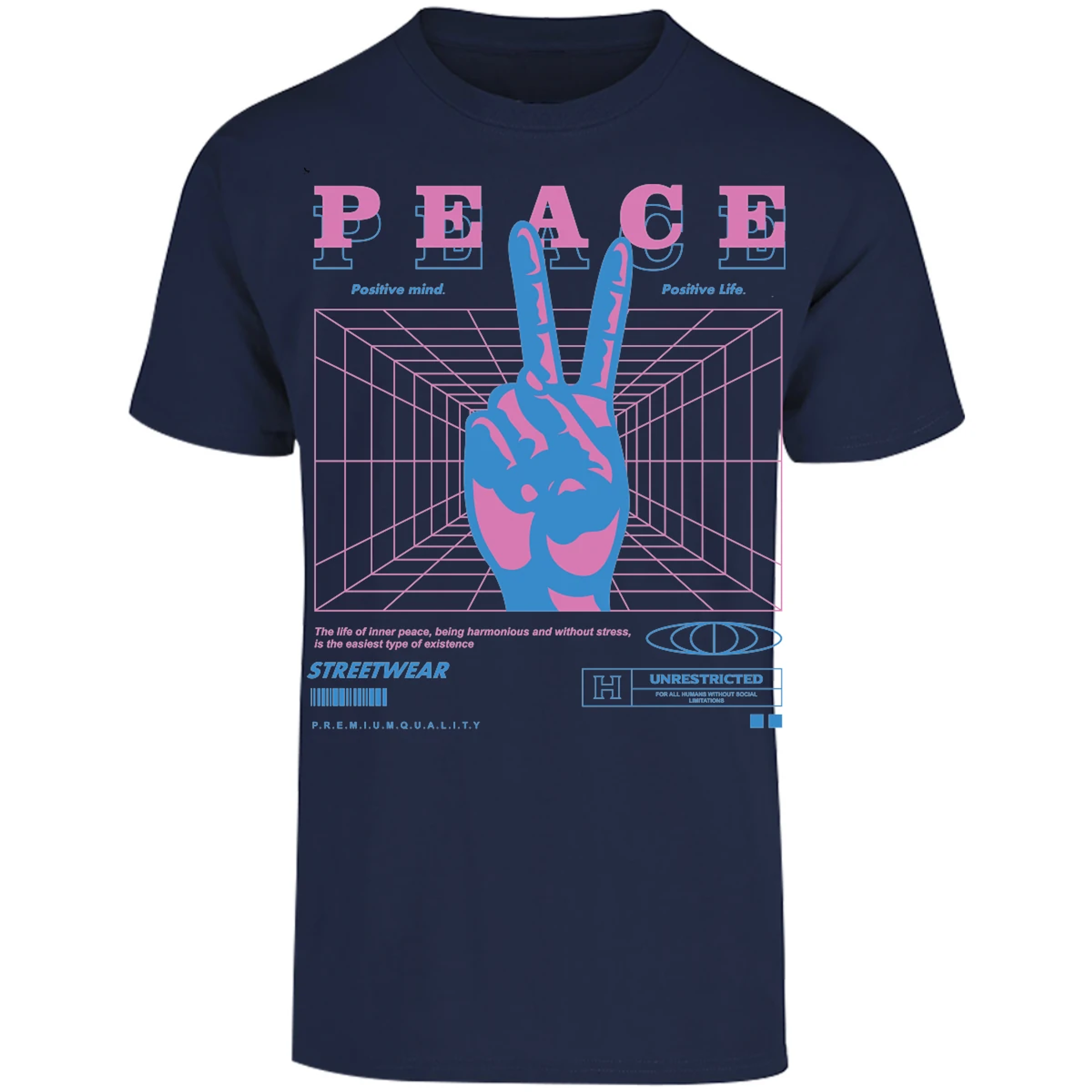 Playera Urbano Style Peace 403 para Adulto 21
