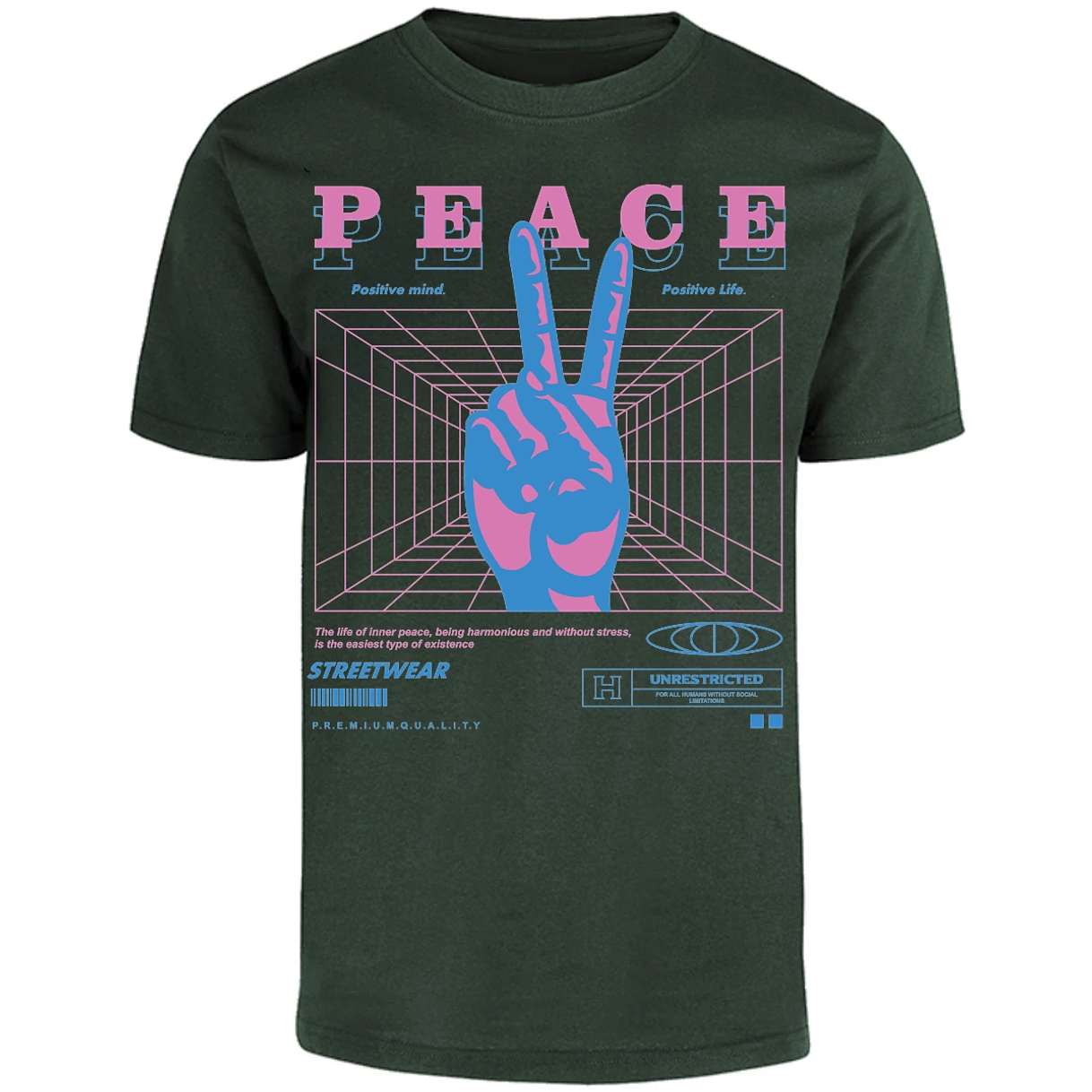 Playera Urbano Style Peace 403 para Adulto 29