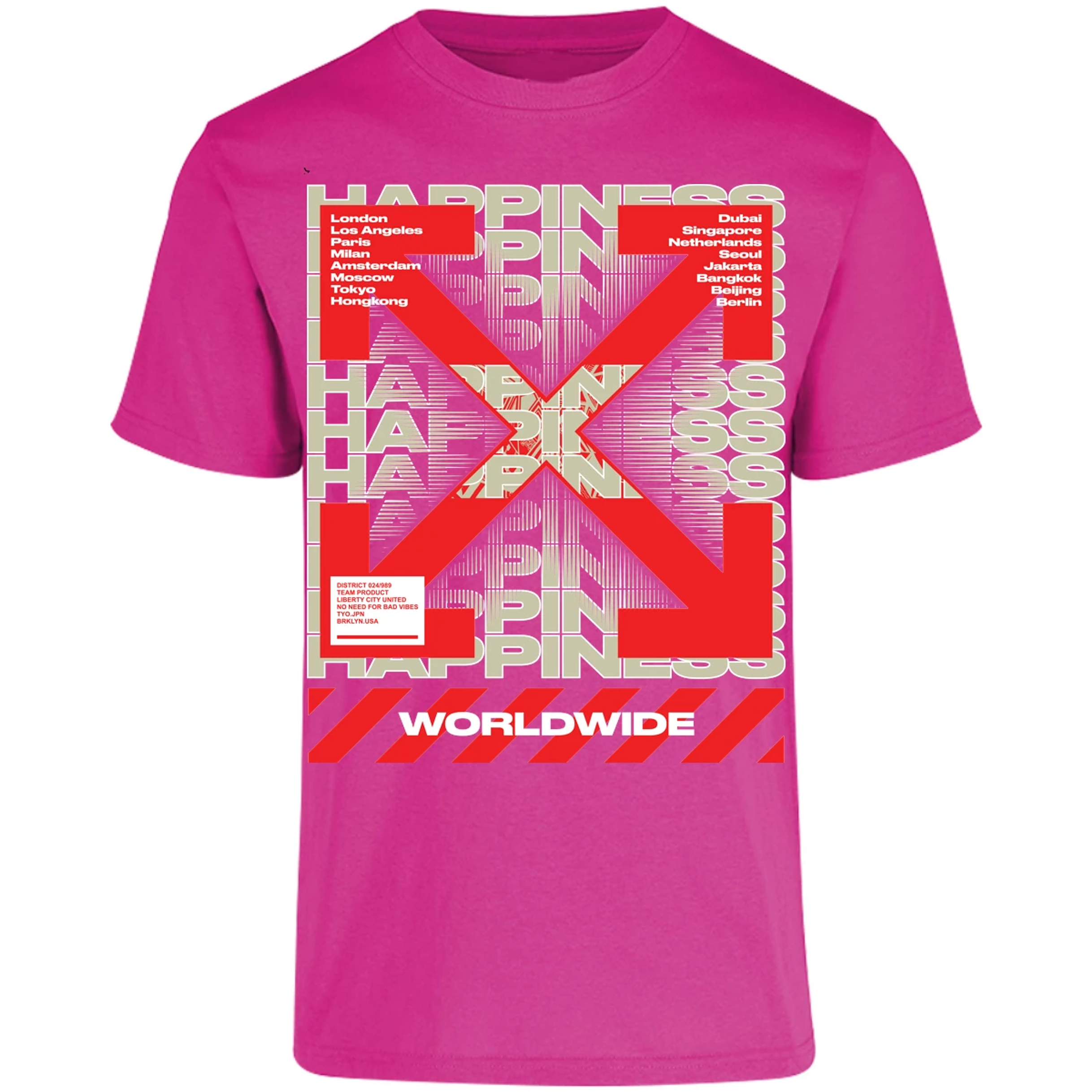 Playera Urbano Style Singapore Angeles 99 para Adulto 18