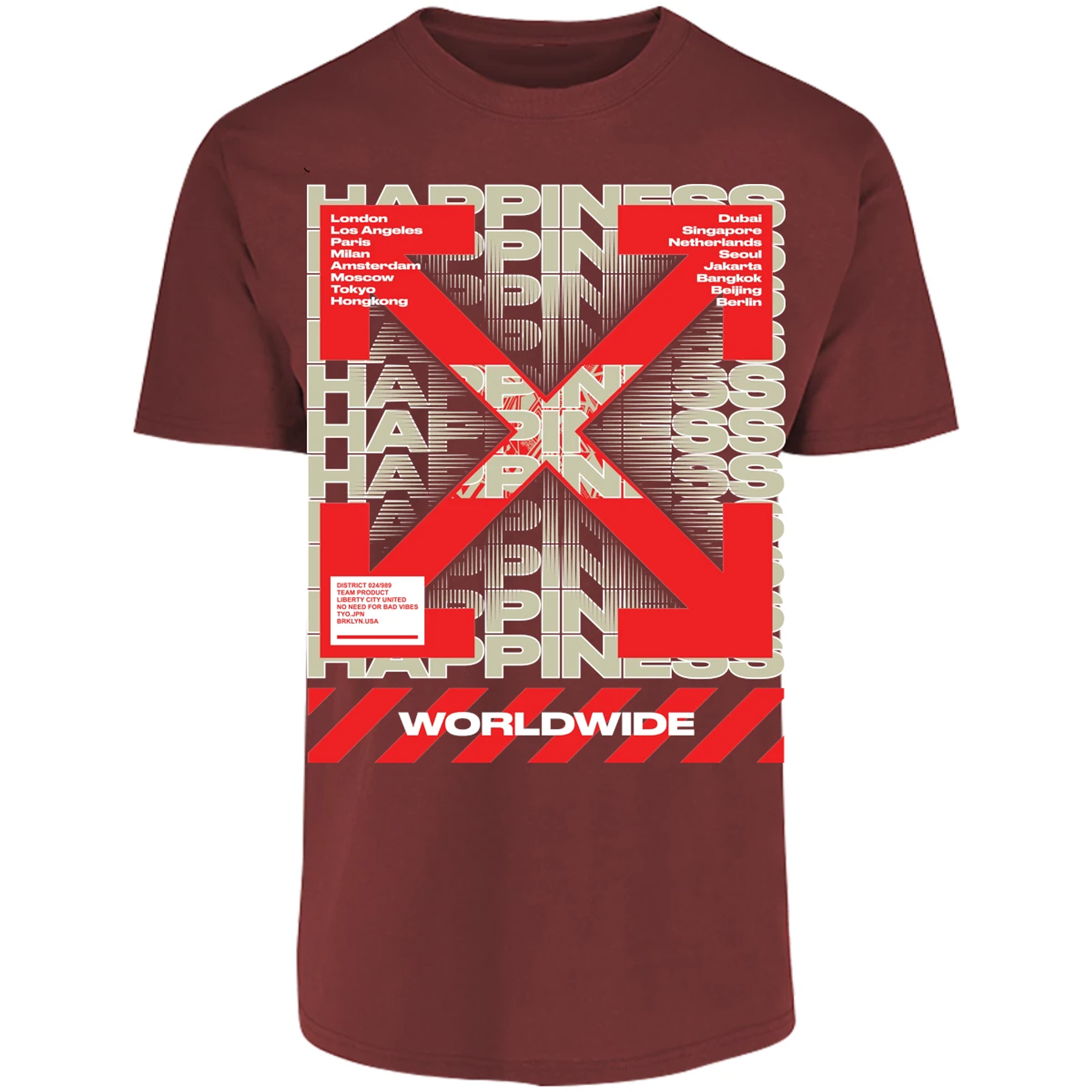 Playera Urbano Style Singapore Angeles 99 para Adulto 7