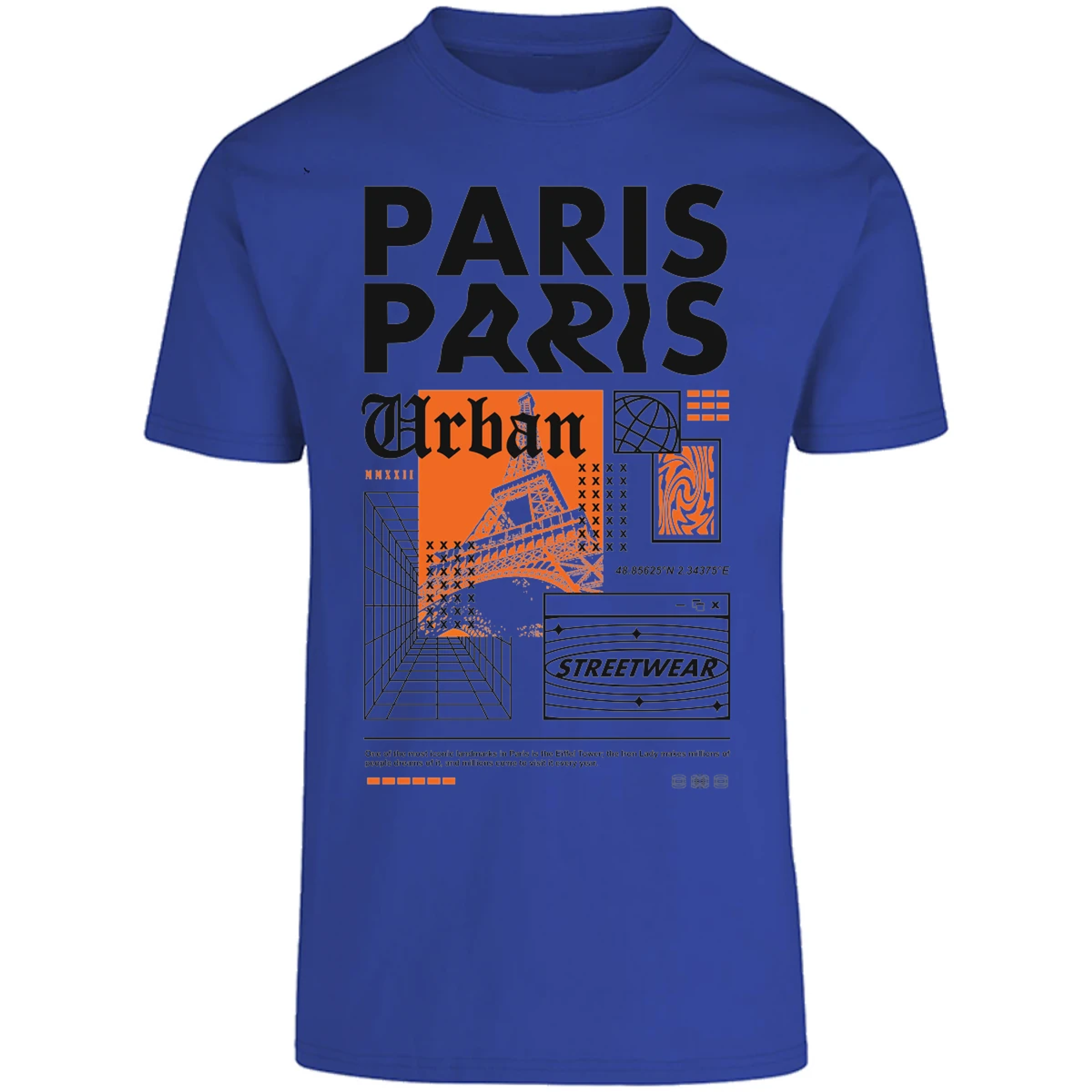 Playera Urbano Style Paris Urban 90 para Adulto 7