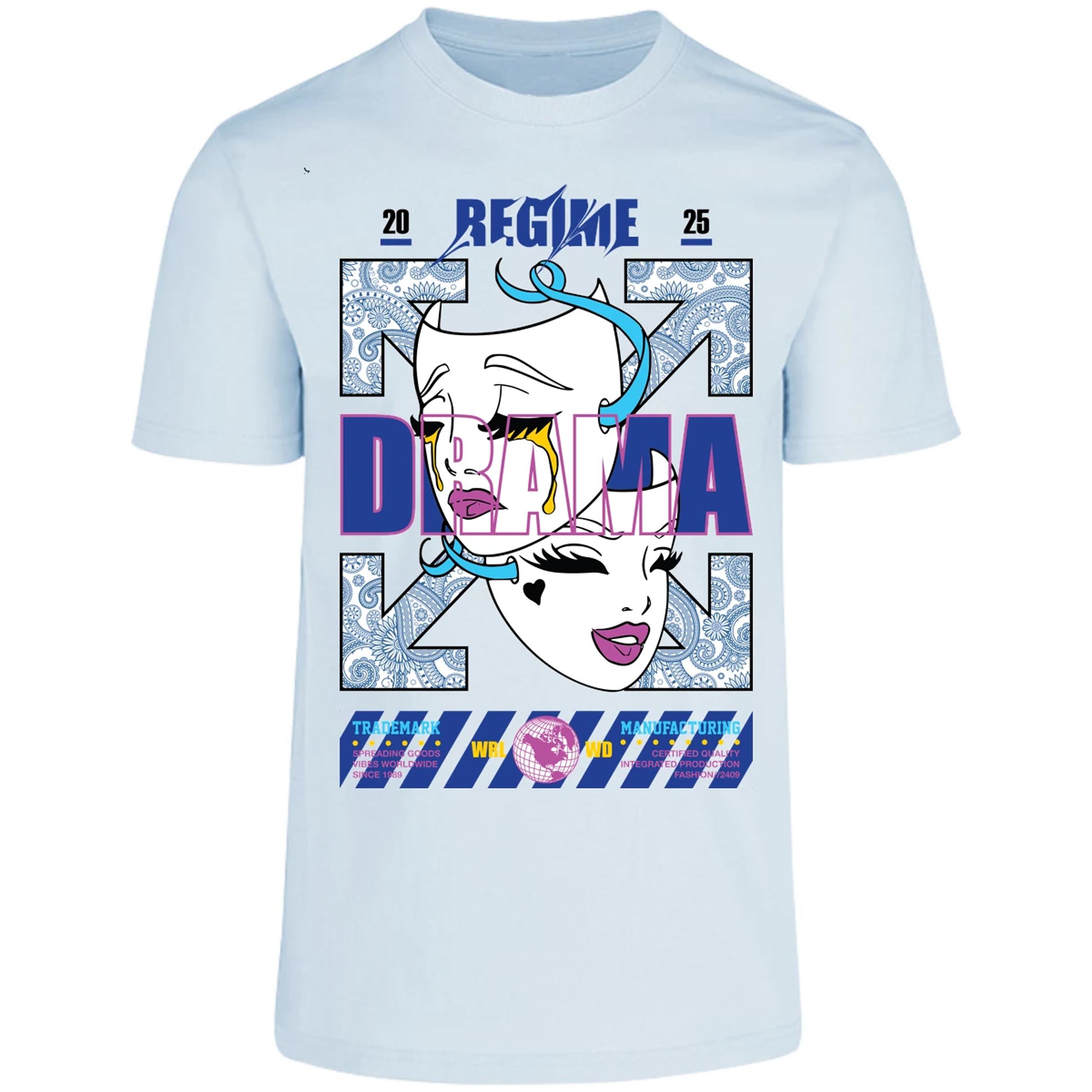 Playera Urbano Style Regime Drama 42 para Adulto 20