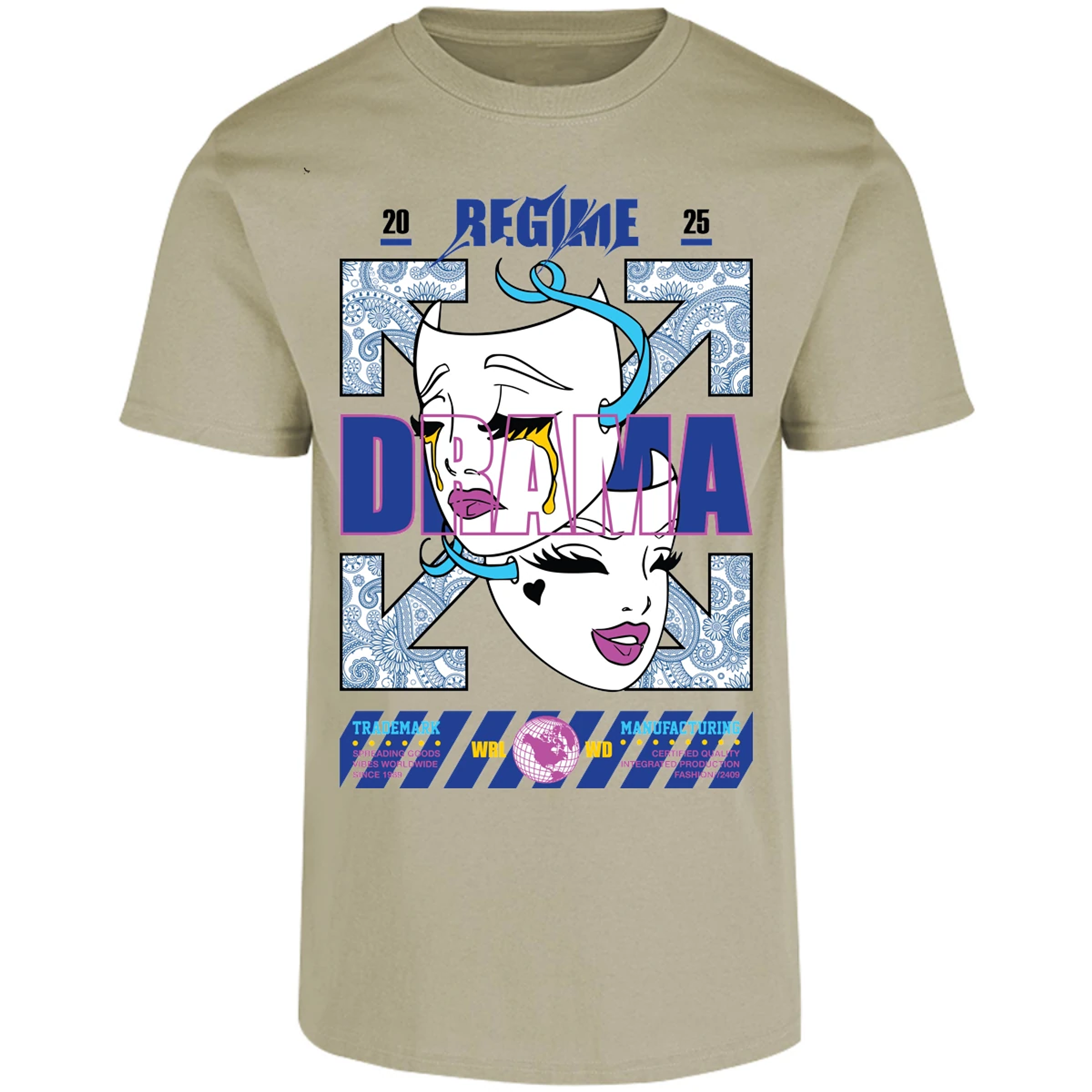 Playera Urbano Style Regime Drama 42 para Adulto 18