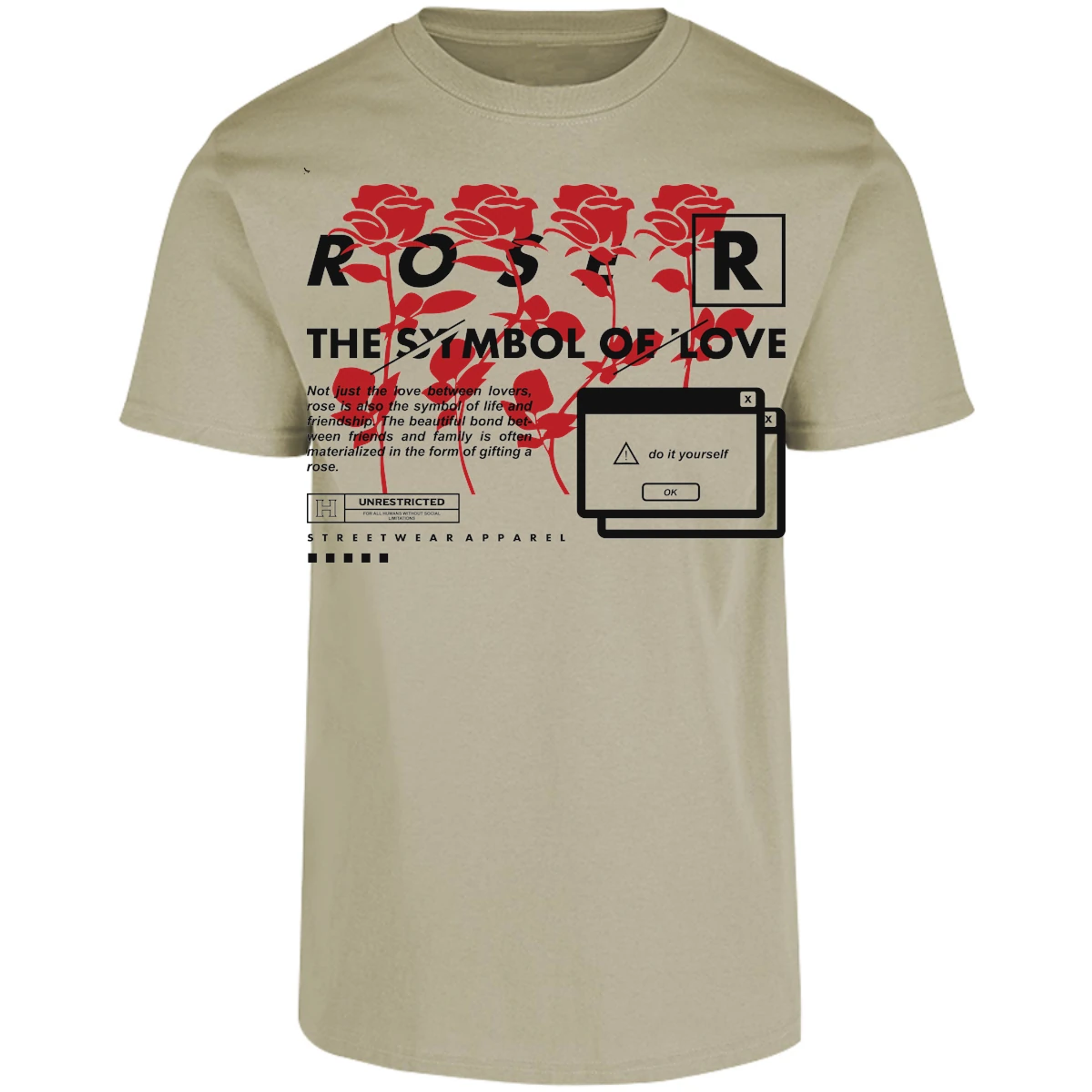 Playera Urbano Style The Simbol Of Love 138 para Adulto 22