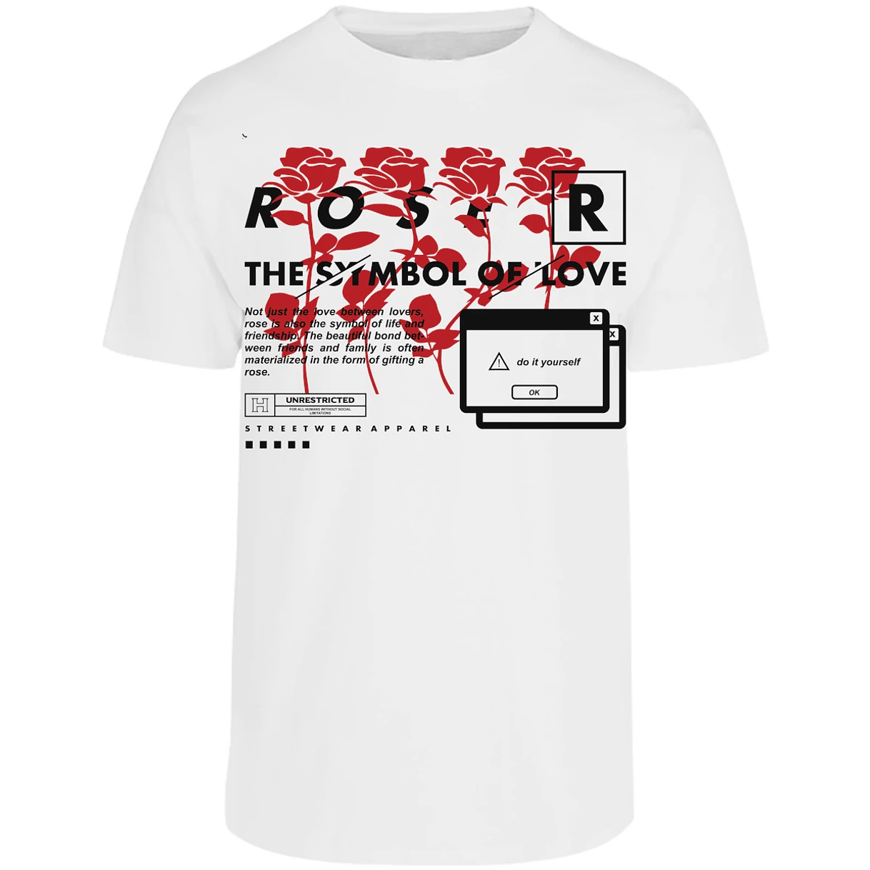 Playera Urbano Style The Simbol Of Love 138 para Adulto 29