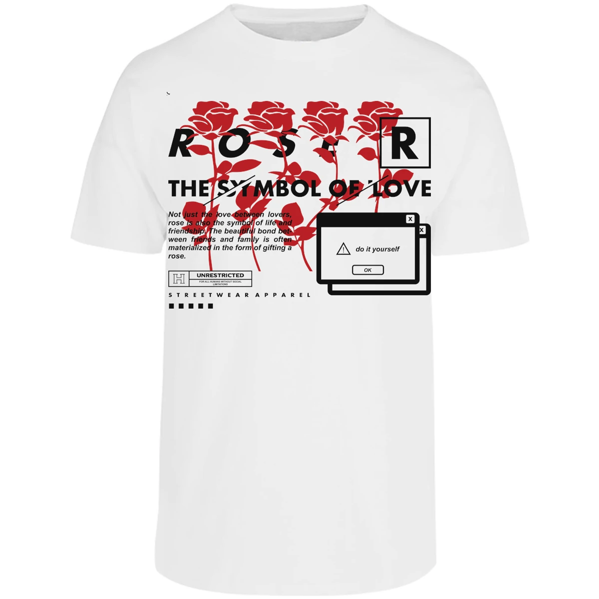 Playera Urbano Style The Simbol Of Love 138 para Adulto 29