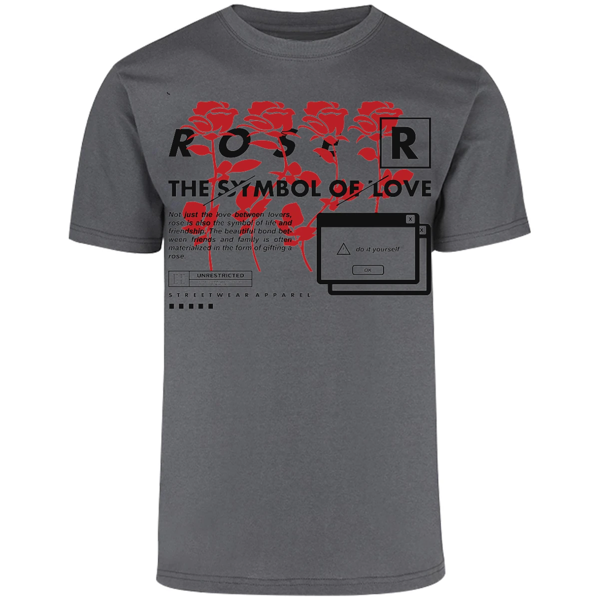 Playera Urbano Style The Simbol Of Love 138 para Adulto 28
