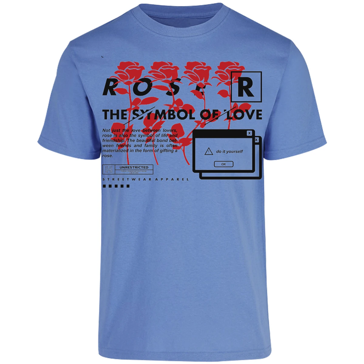 Playera Urbano Style The Simbol Of Love 138 para Adulto 19