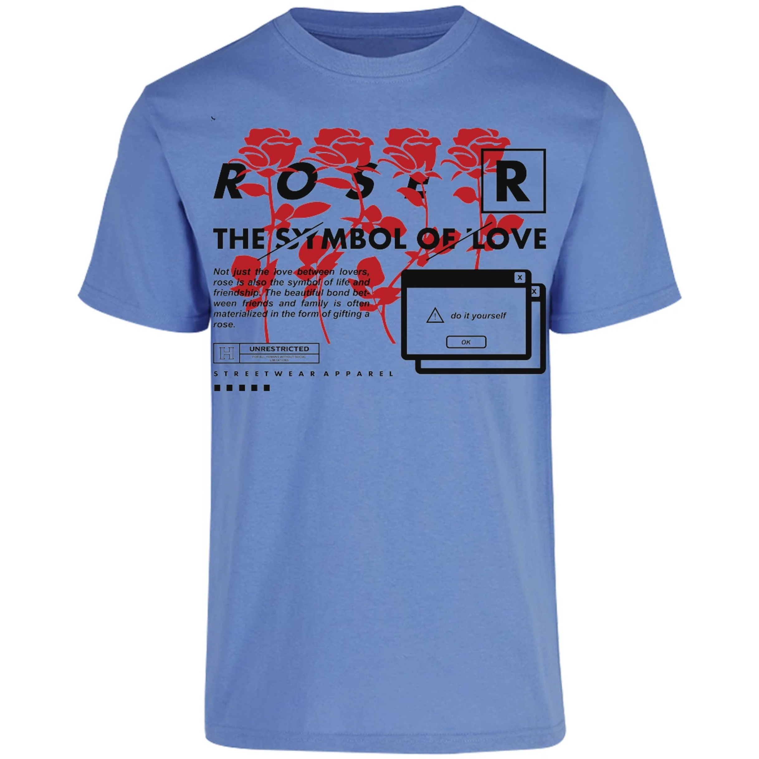 Playera Urbano Style The Simbol Of Love 138 para Adulto 19