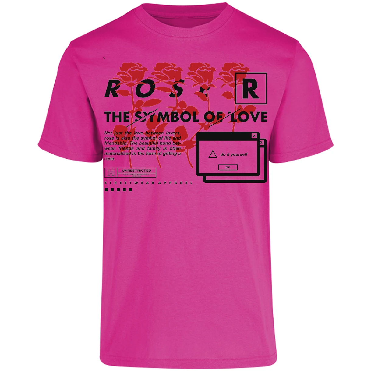 Playera Urbano Style The Simbol Of Love 138 para Adulto 1