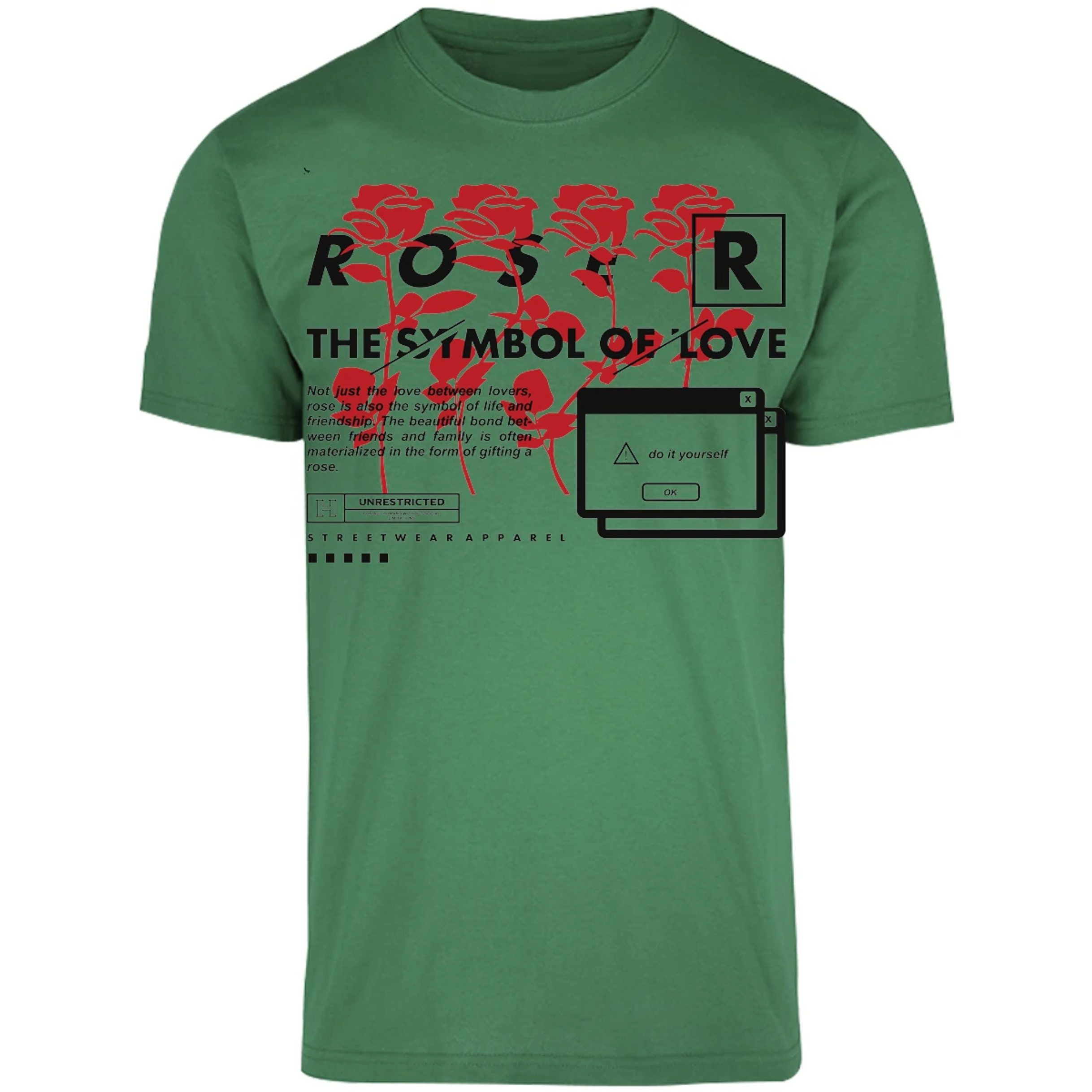 Playera Urbano Style The Simbol Of Love 138 para Adulto 9