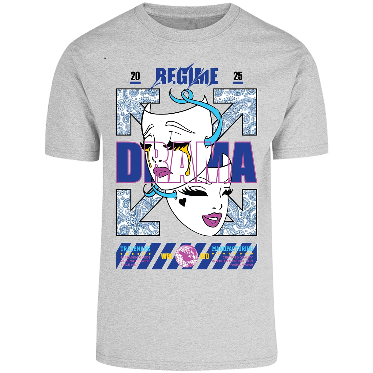 Playera Urbano Style Regime Drama 42 para Adulto 2