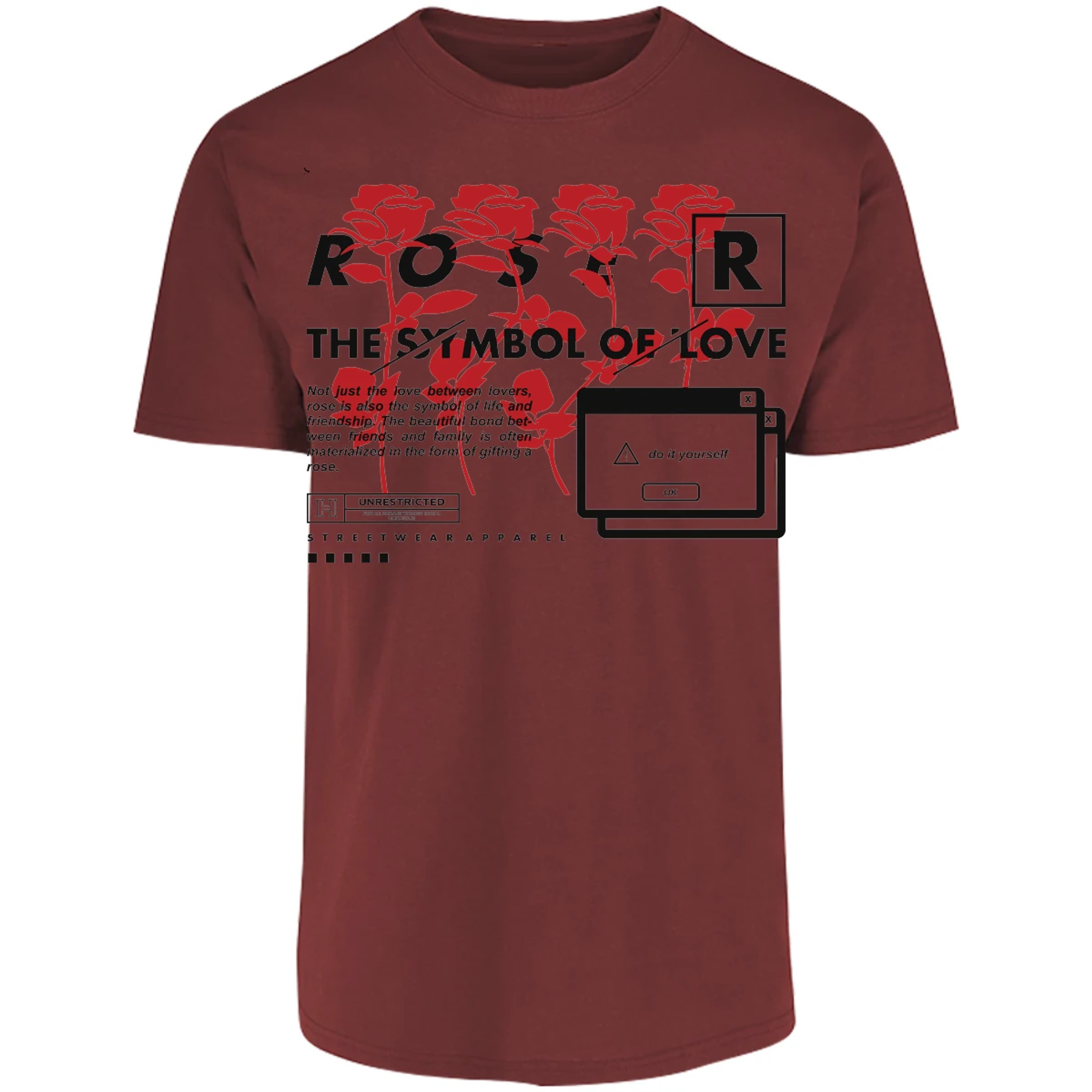 Playera Urbano Style The Simbol Of Love 138 para Adulto 17