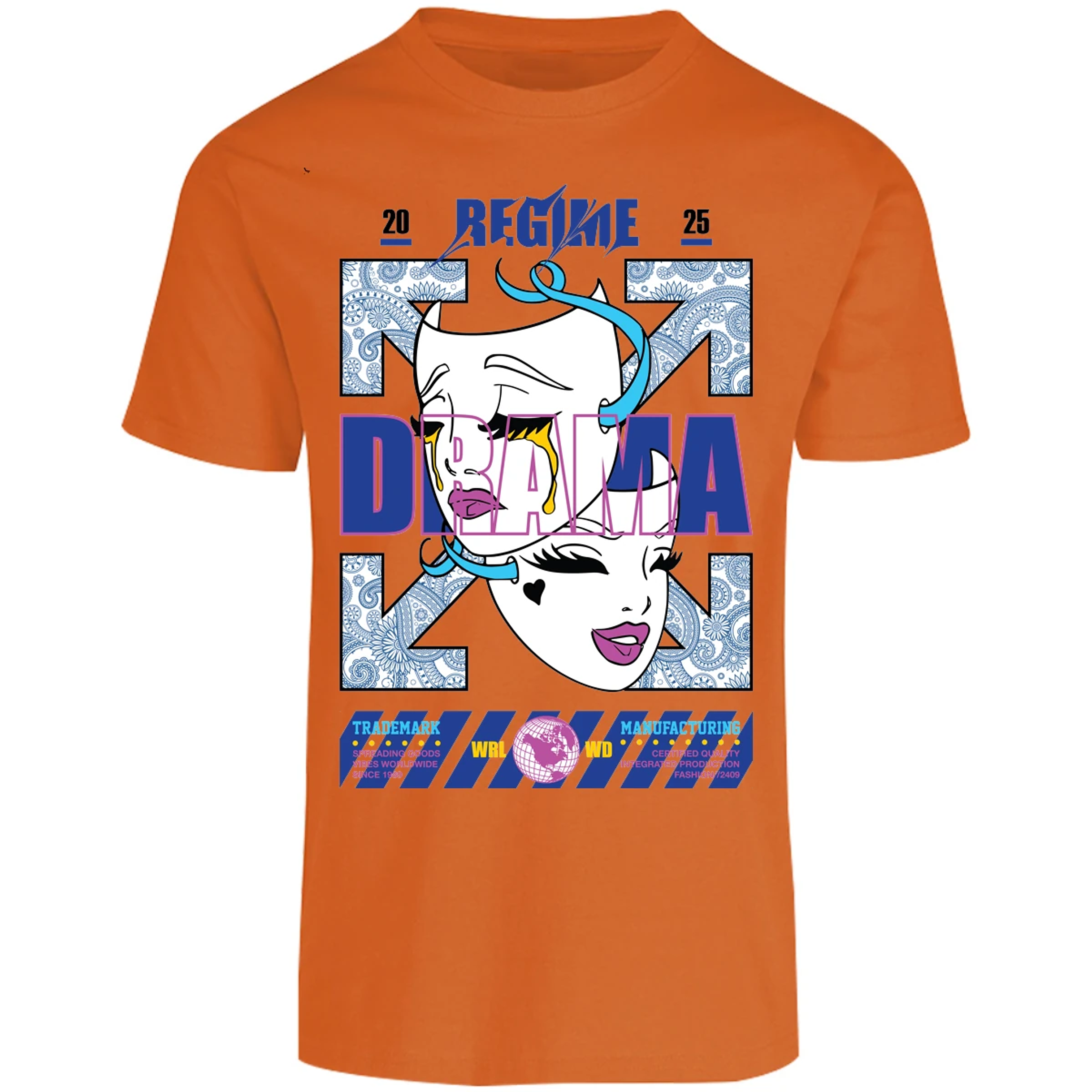 Playera Urbano Style Regime Drama 42 para Adulto 3